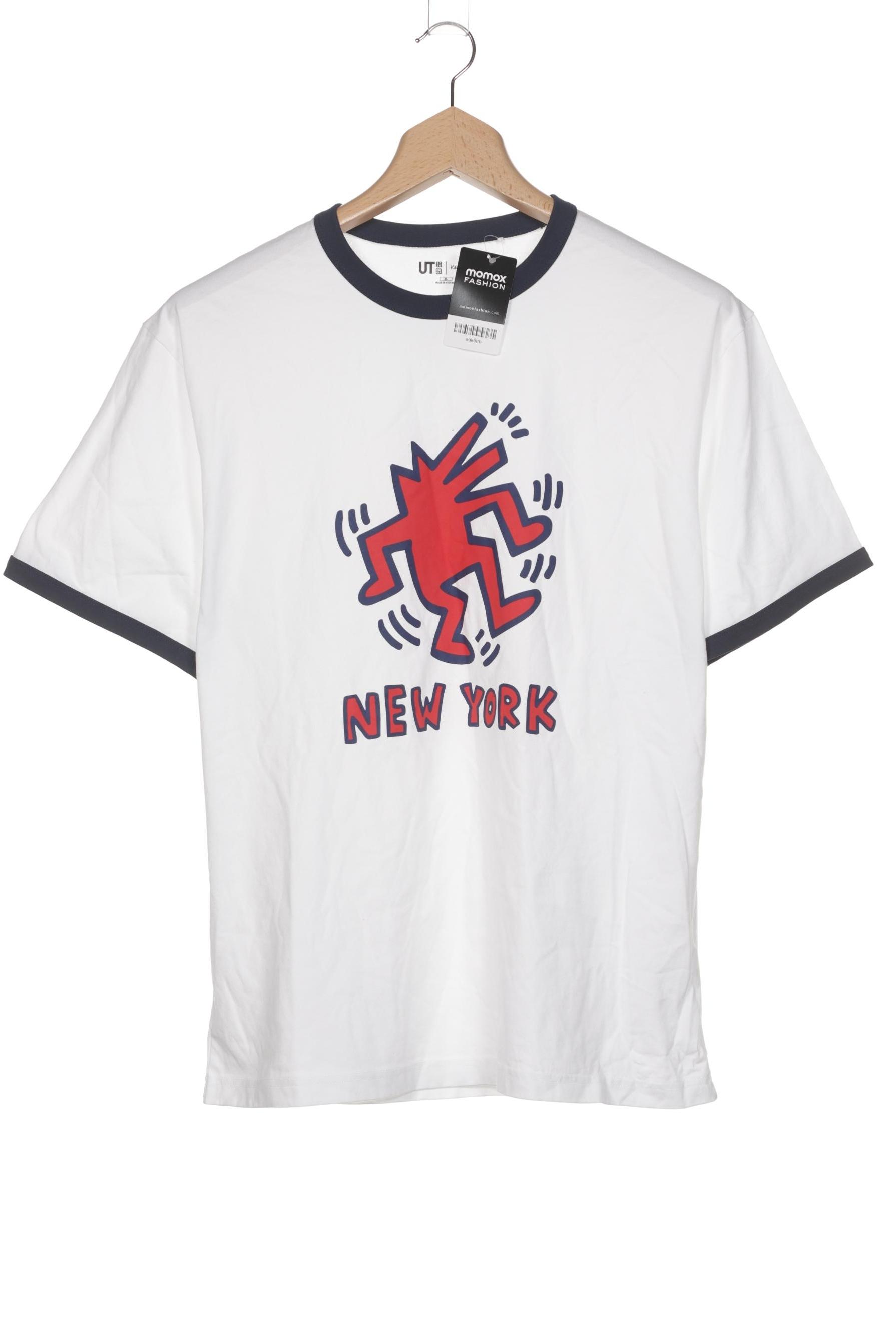 

uniqlo Herren T-Shirt, weiß, Gr. 54