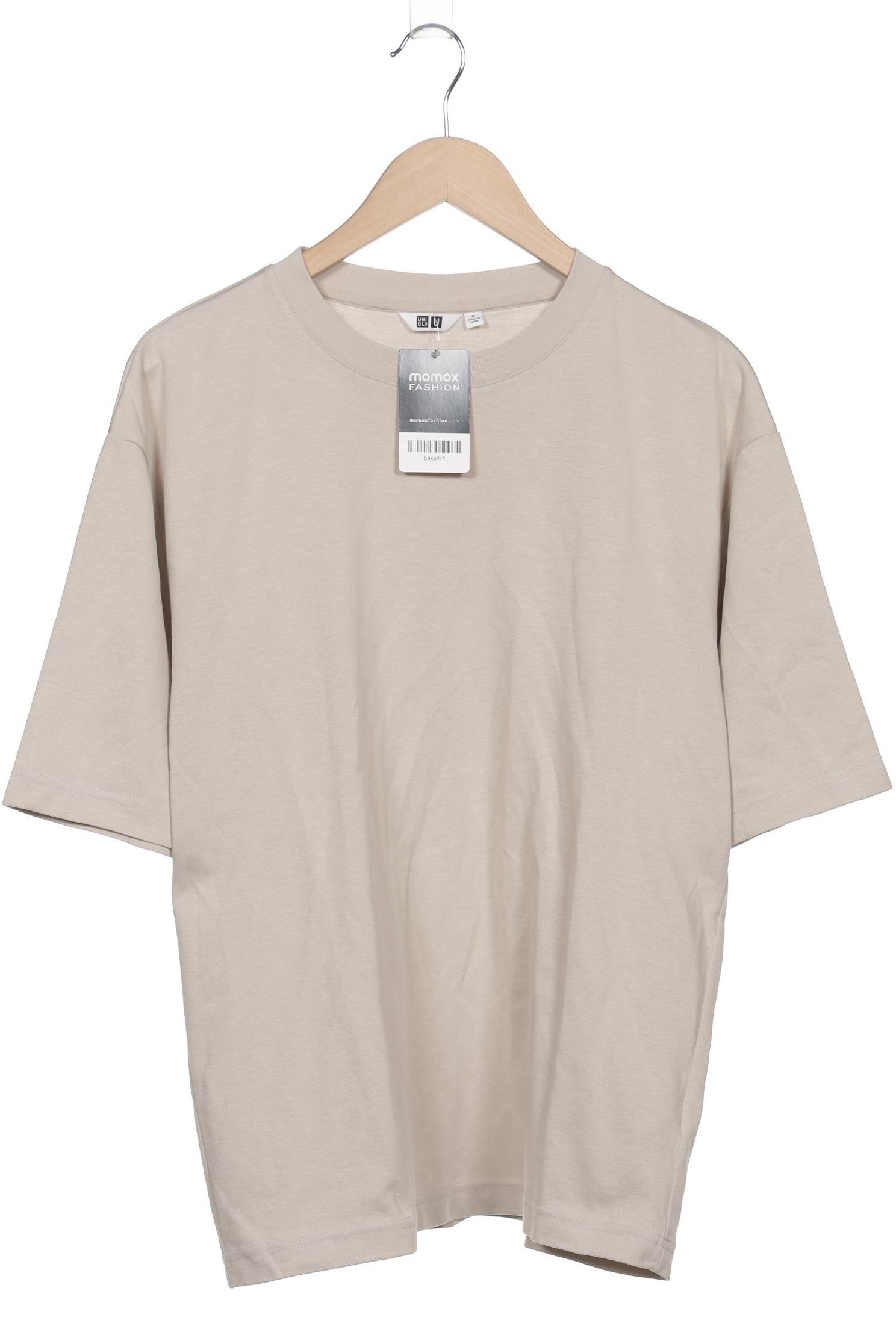 

uniqlo Herren T-Shirt, beige, Gr. 48