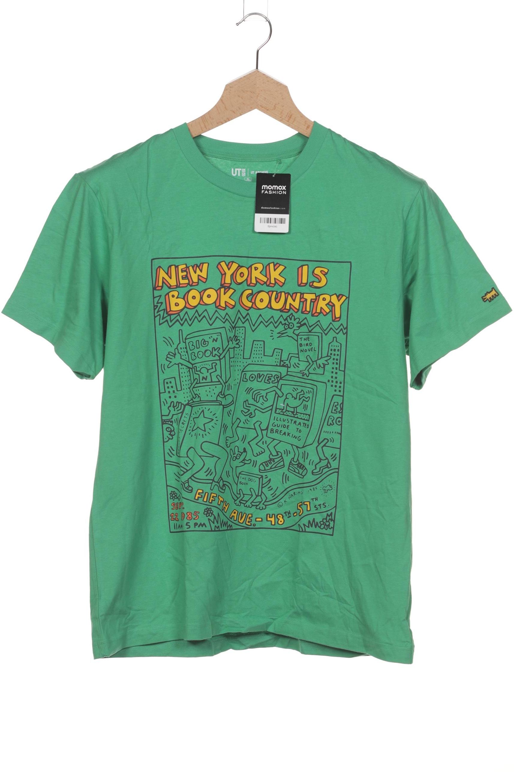 

uniqlo Herren T-Shirt, grün, Gr. 54
