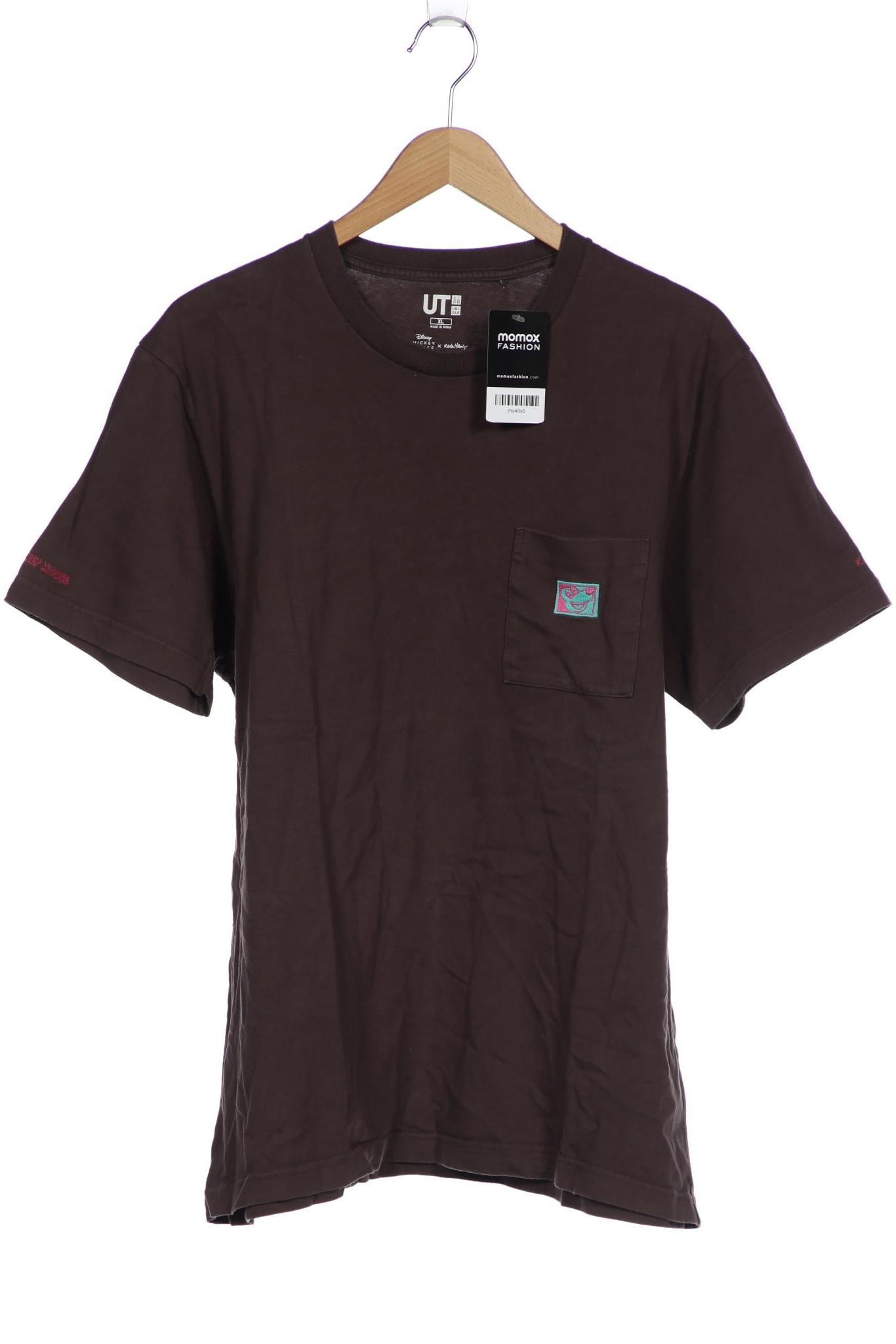 

uniqlo Herren T-Shirt, braun, Gr. 54