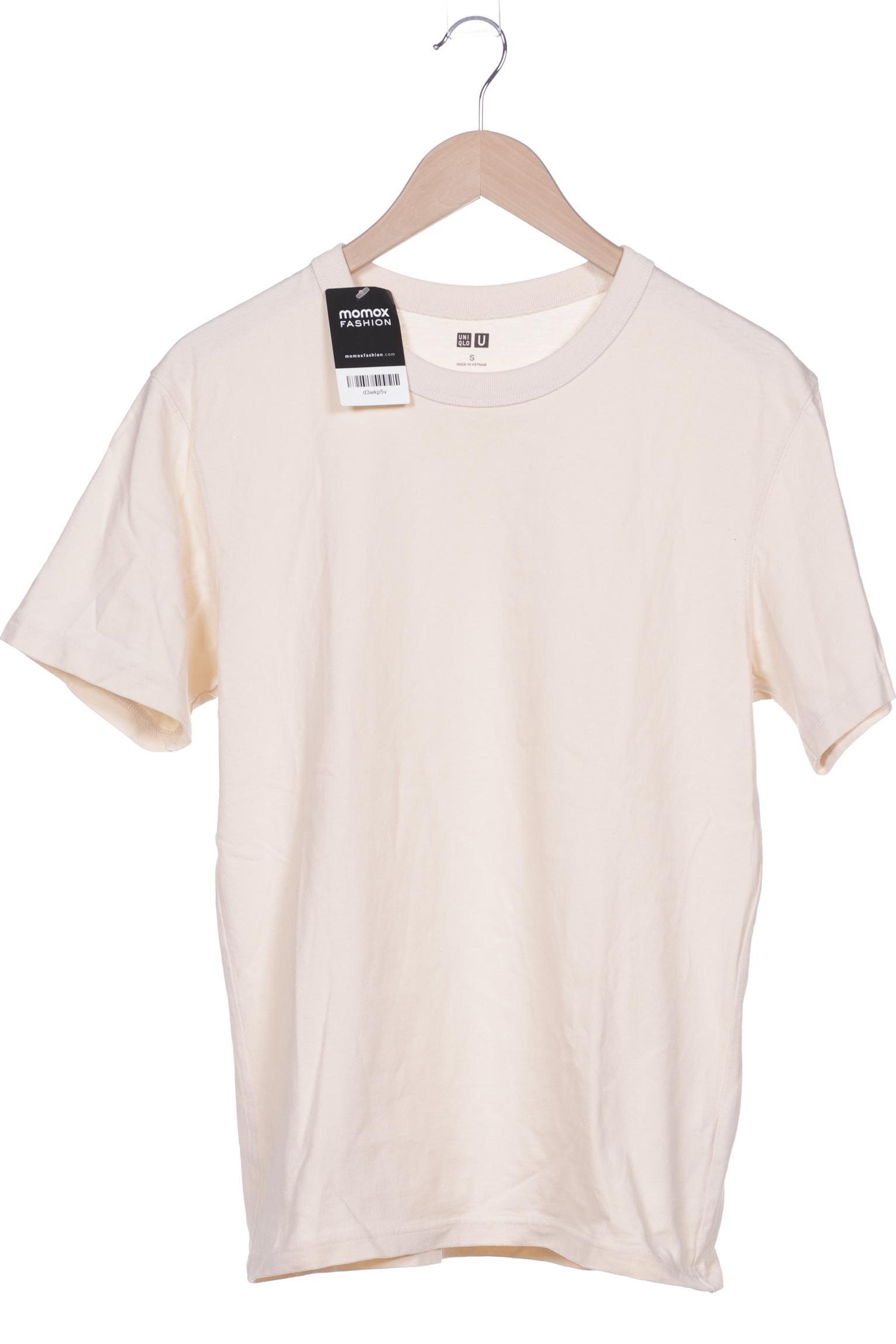 

uniqlo Herren T-Shirt, cremeweiß