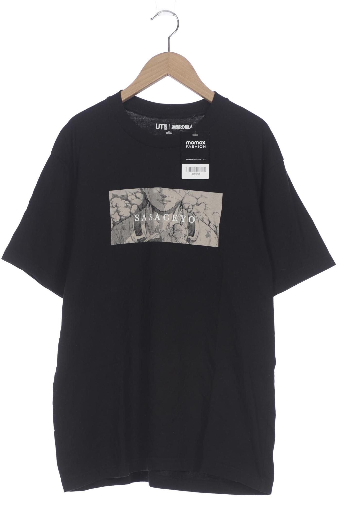 

uniqlo Herren T-Shirt, schwarz, Gr. 48