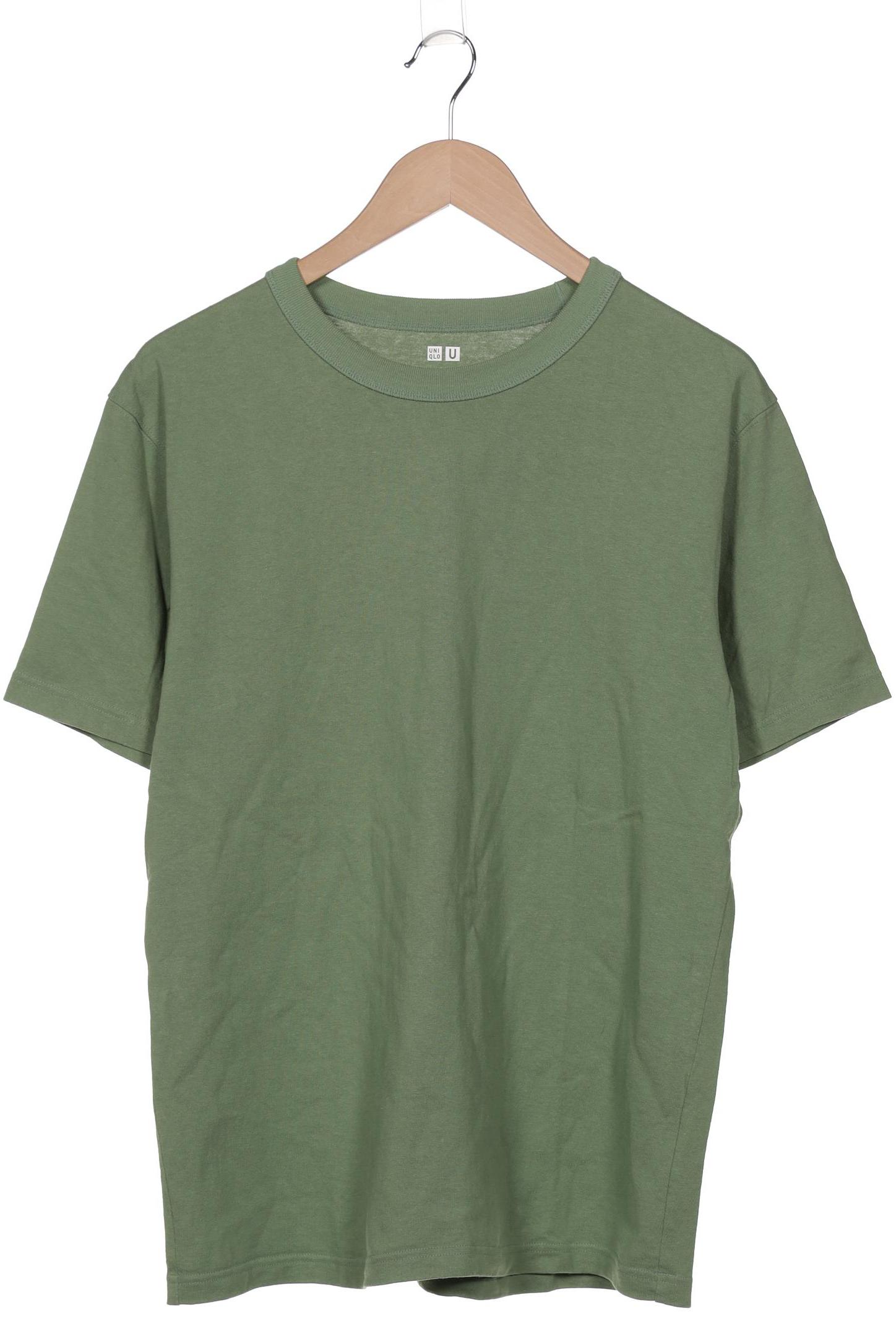 

uniqlo Herren T-Shirt, grün, Gr. 48