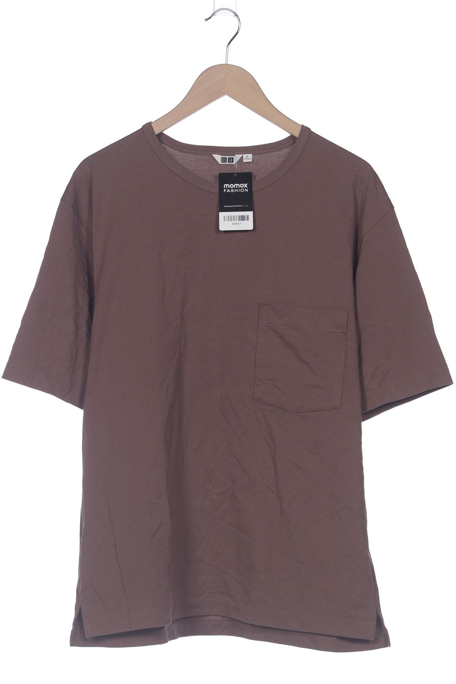 

uniqlo Herren T-Shirt, bordeaux, Gr. 54