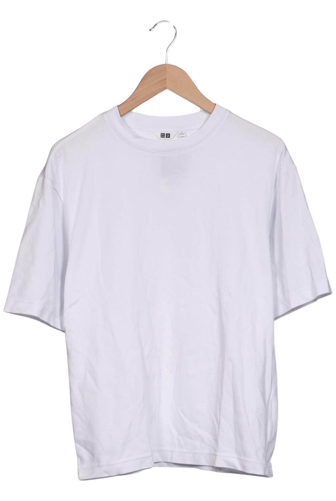 

uniqlo Herren T-Shirt, weiß, Gr. 46