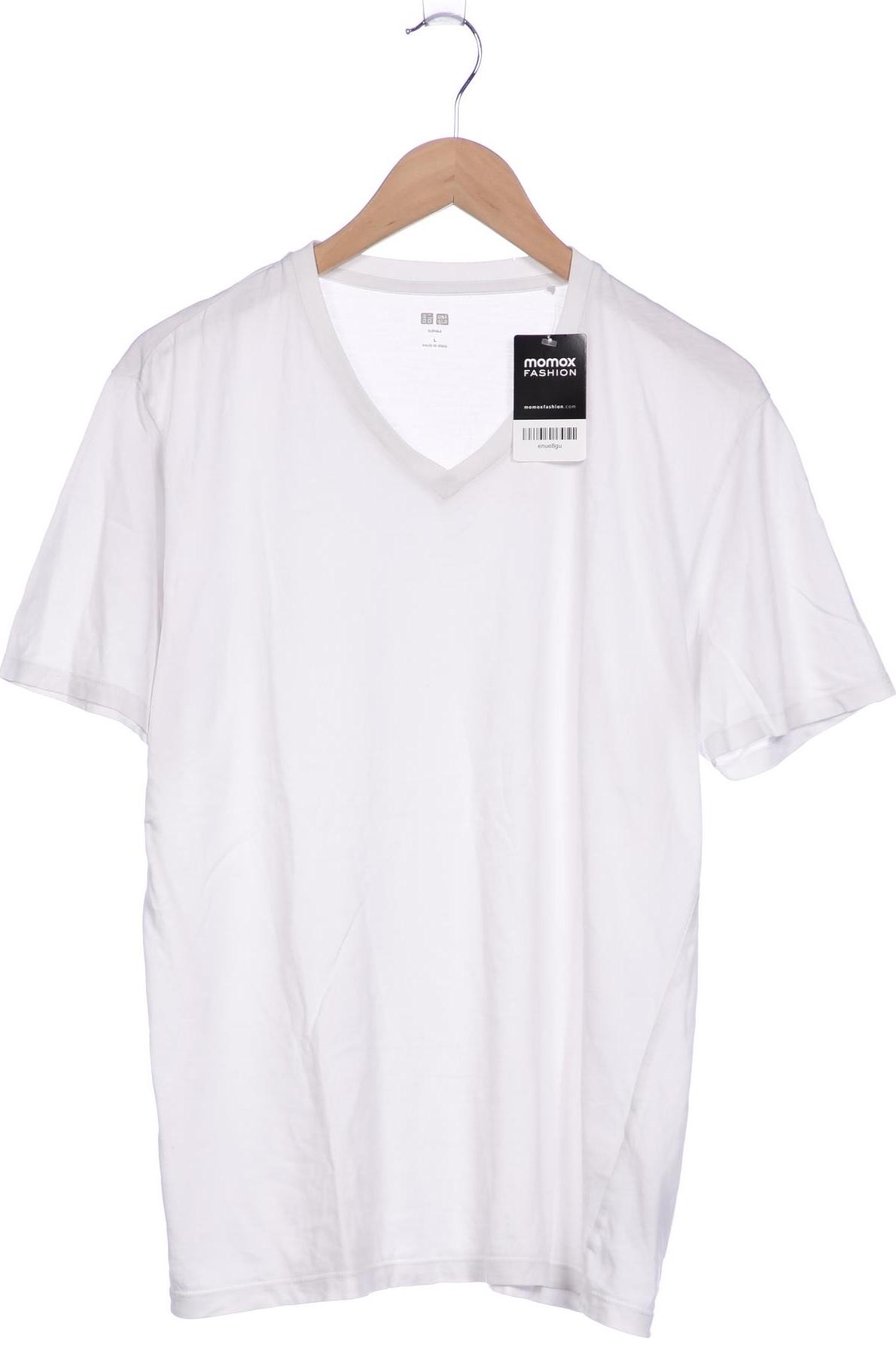 

uniqlo Herren T-Shirt, weiß, Gr. 52