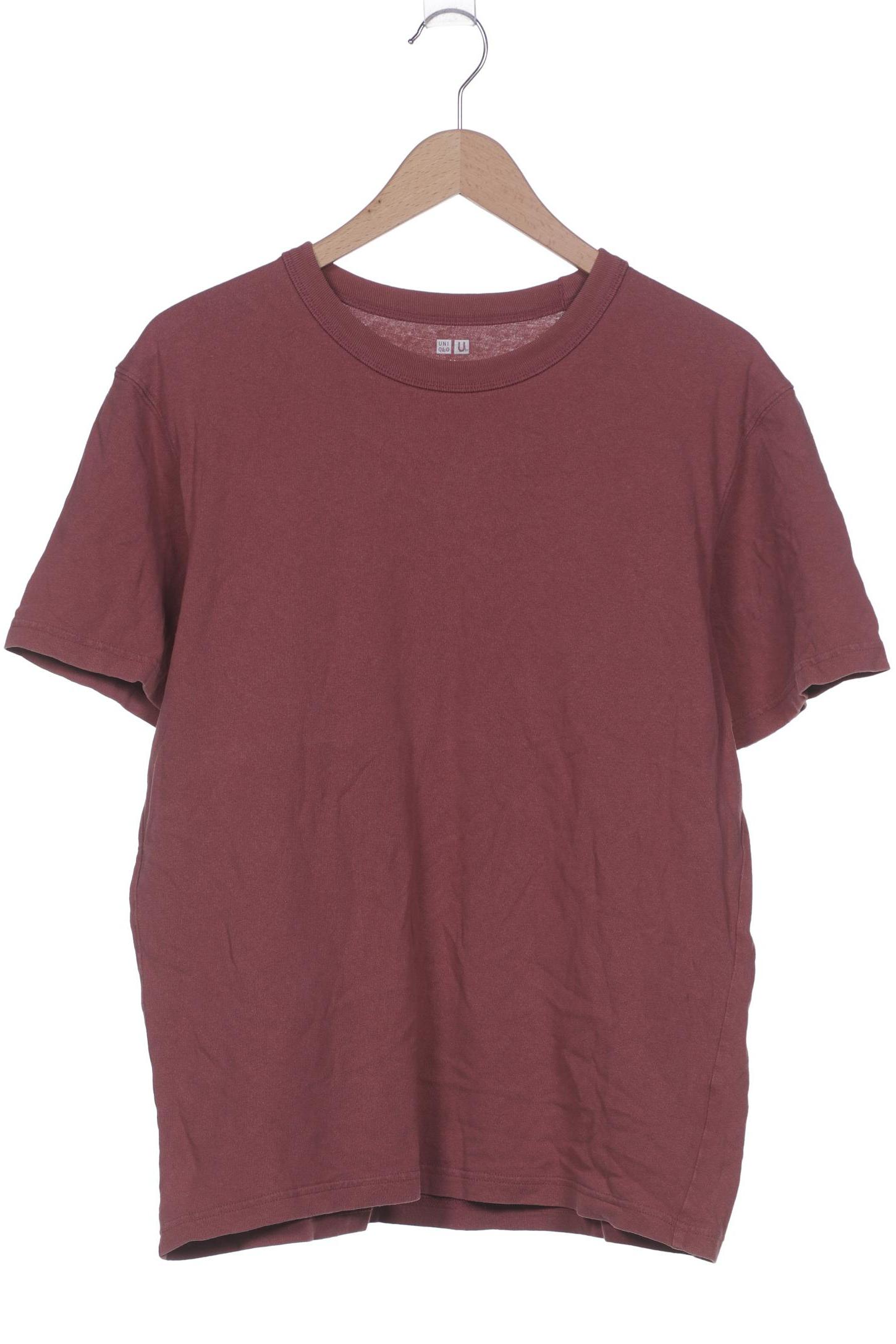 

uniqlo Herren T-Shirt, pink, Gr. 48