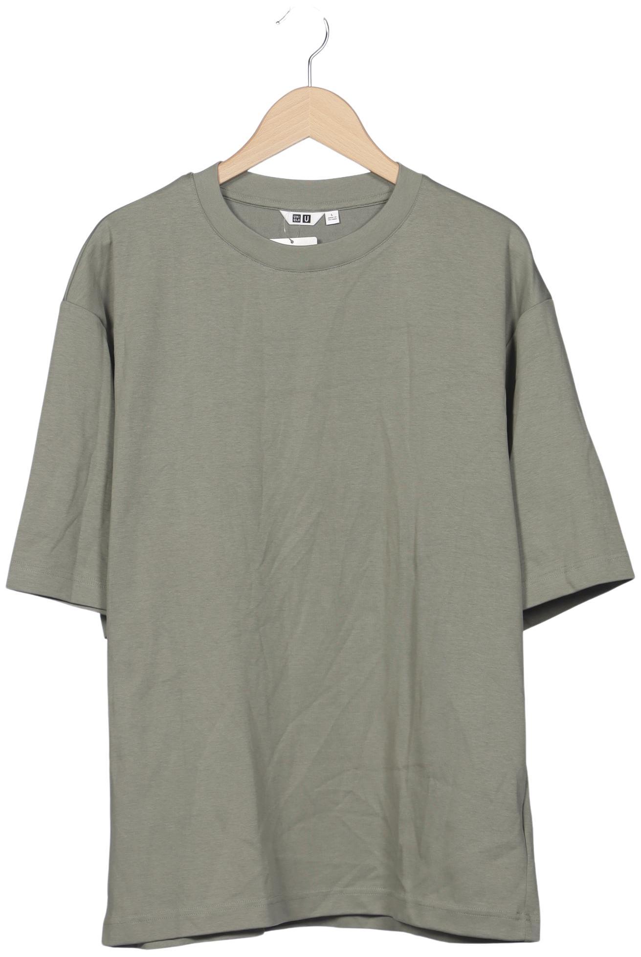 

uniqlo Herren T-Shirt, grün, Gr. 52