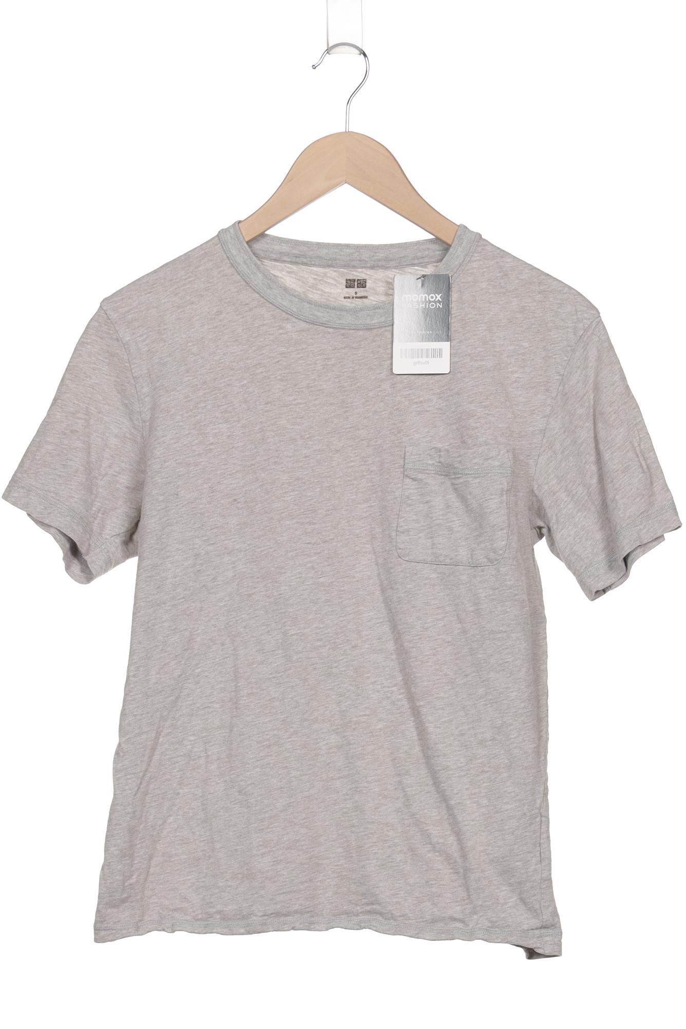 

uniqlo Herren T-Shirt, grau, Gr. 46