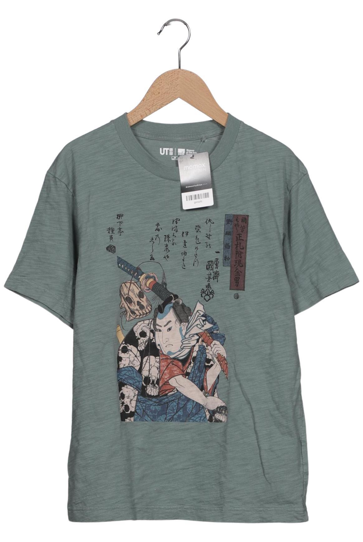 

uniqlo Herren T-Shirt, türkis, Gr. 44