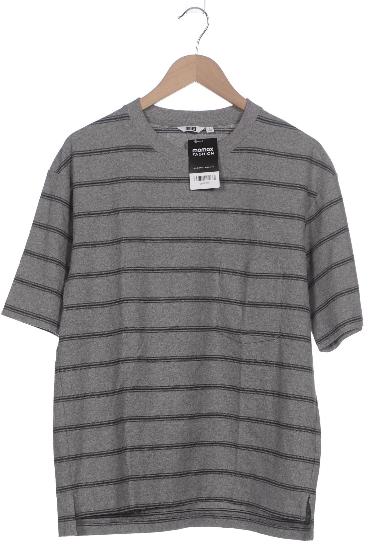 

uniqlo Herren T-Shirt, grau, Gr. 52