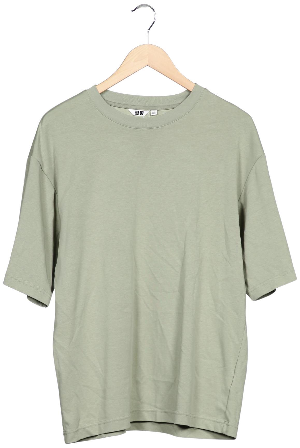 

uniqlo Herren T-Shirt, hellgrün, Gr. 52