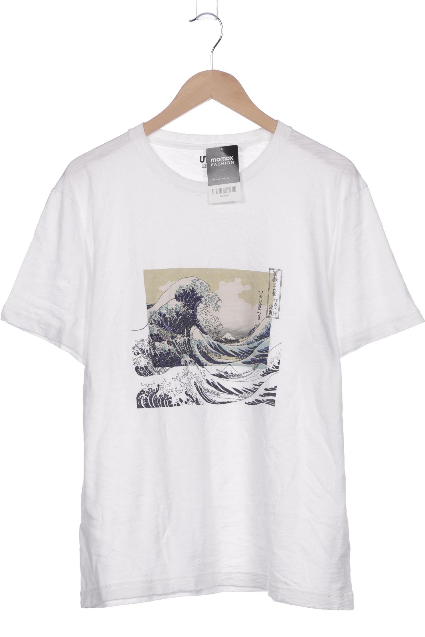 

uniqlo Herren T-Shirt, weiß, Gr. 54