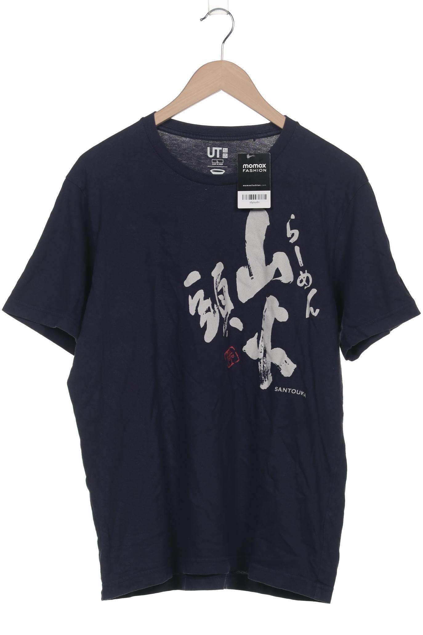 

uniqlo Herren T-Shirt, marineblau, Gr. 52