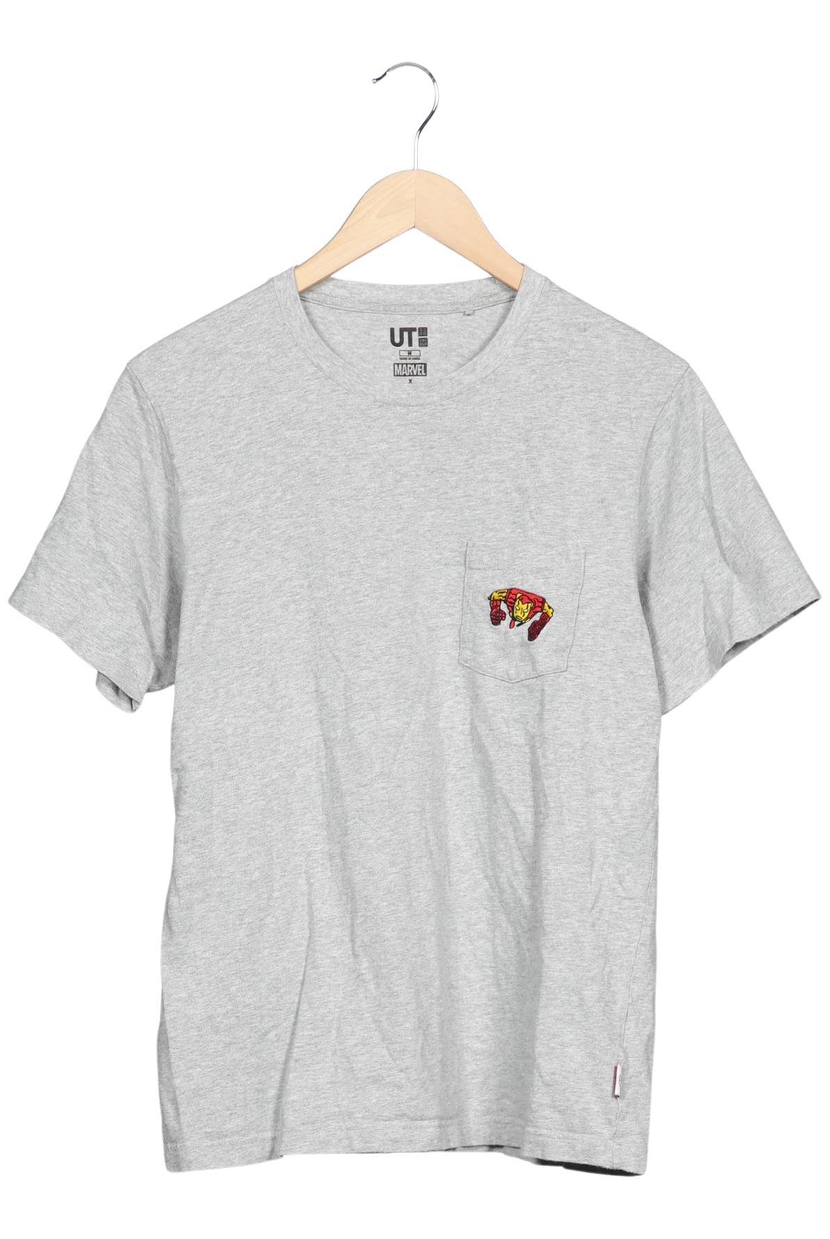 

uniqlo Herren T-Shirt, grau, Gr. 48