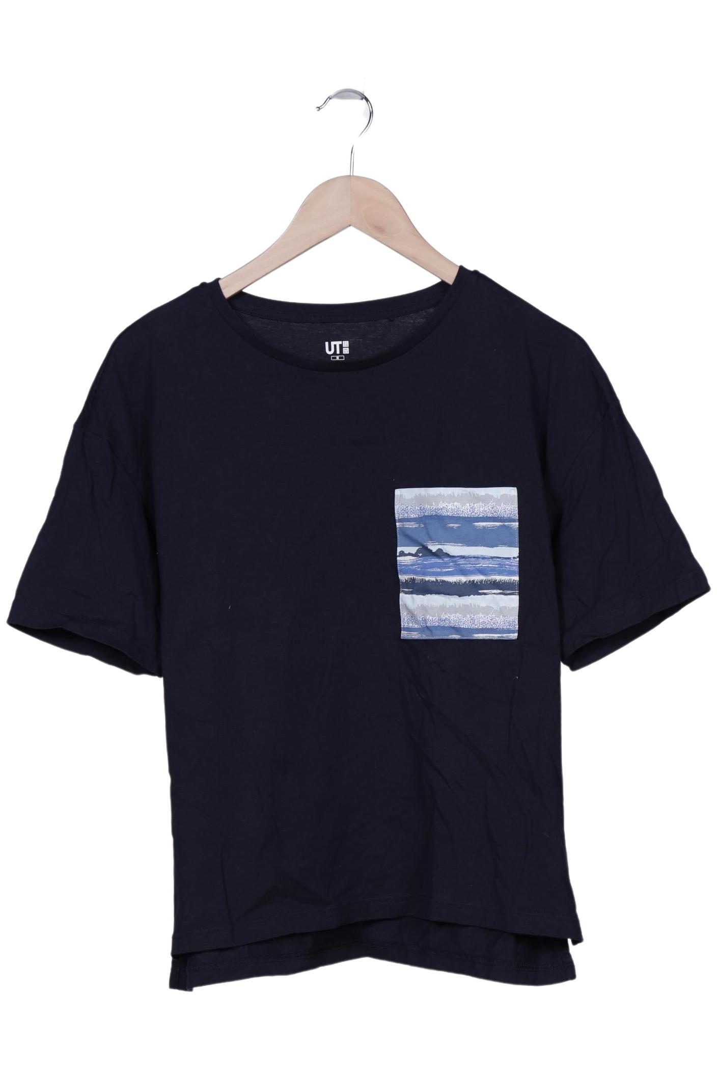 

uniqlo Herren T-Shirt, marineblau, Gr. 48