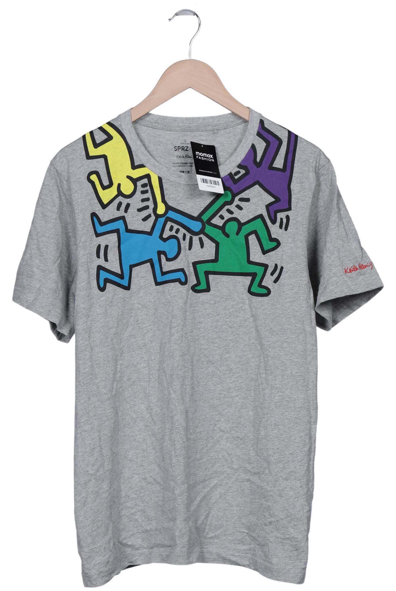 

uniqlo Herren T-Shirt, grau, Gr. 52