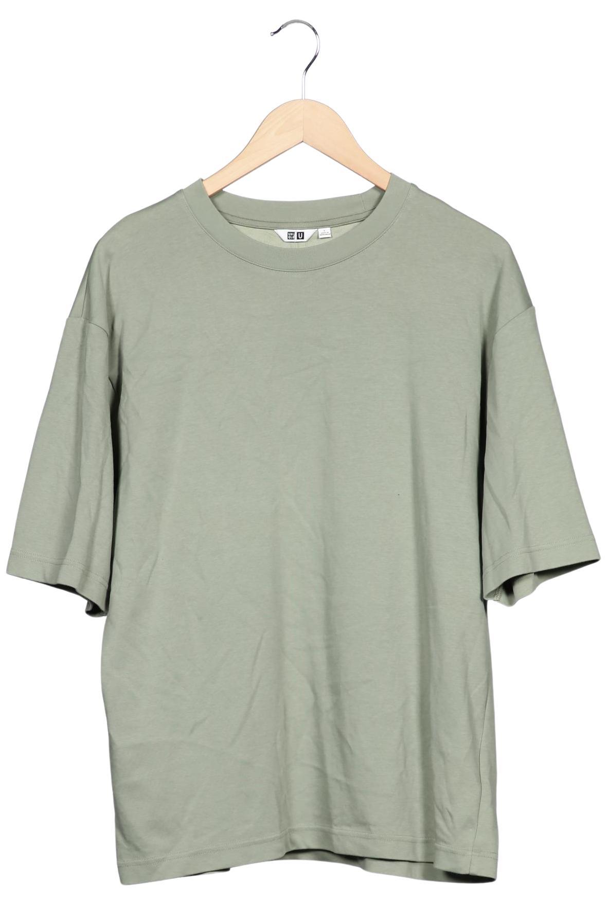 

uniqlo Herren T-Shirt, hellgrün, Gr. 52