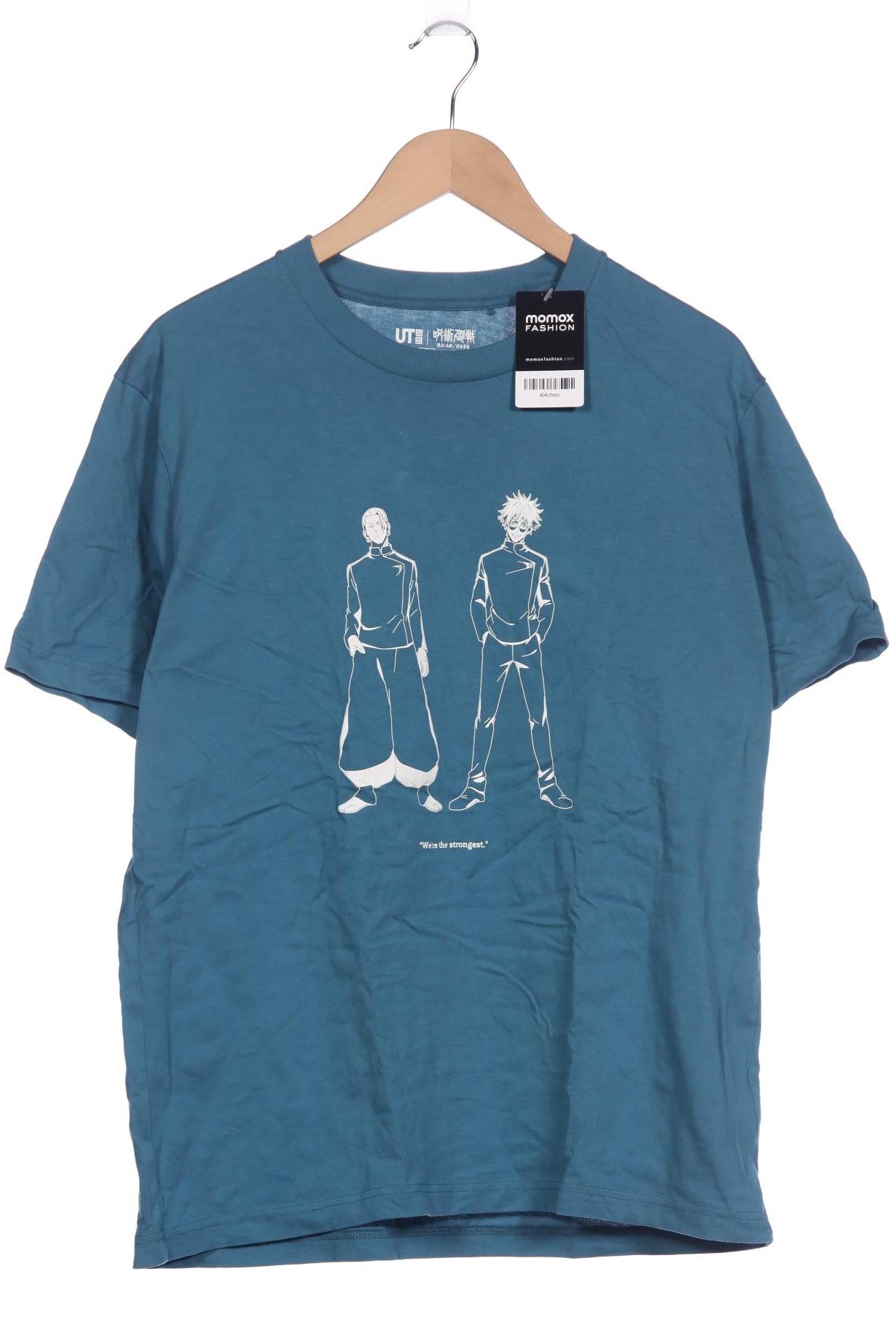 

uniqlo Herren T-Shirt, blau, Gr. 52