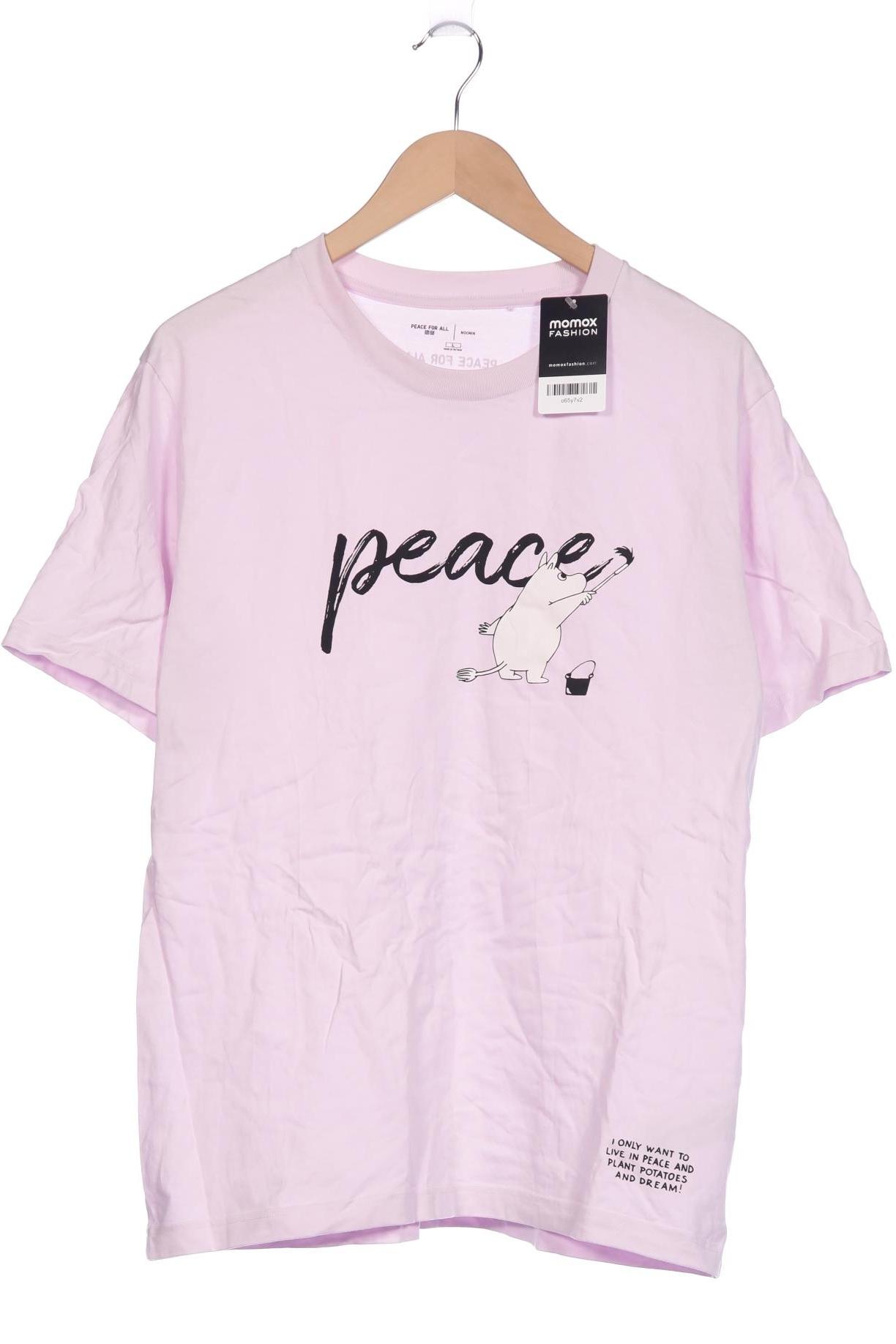 

uniqlo Herren T-Shirt, pink, Gr. 52