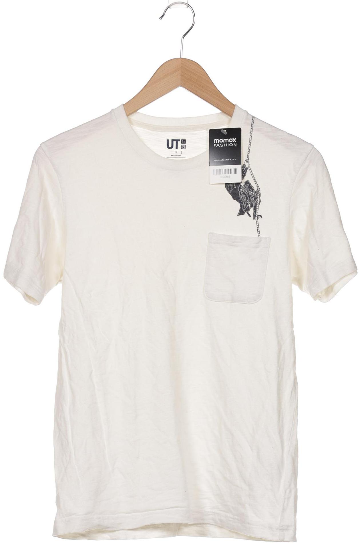 

uniqlo Herren T-Shirt, weiß, Gr. 46