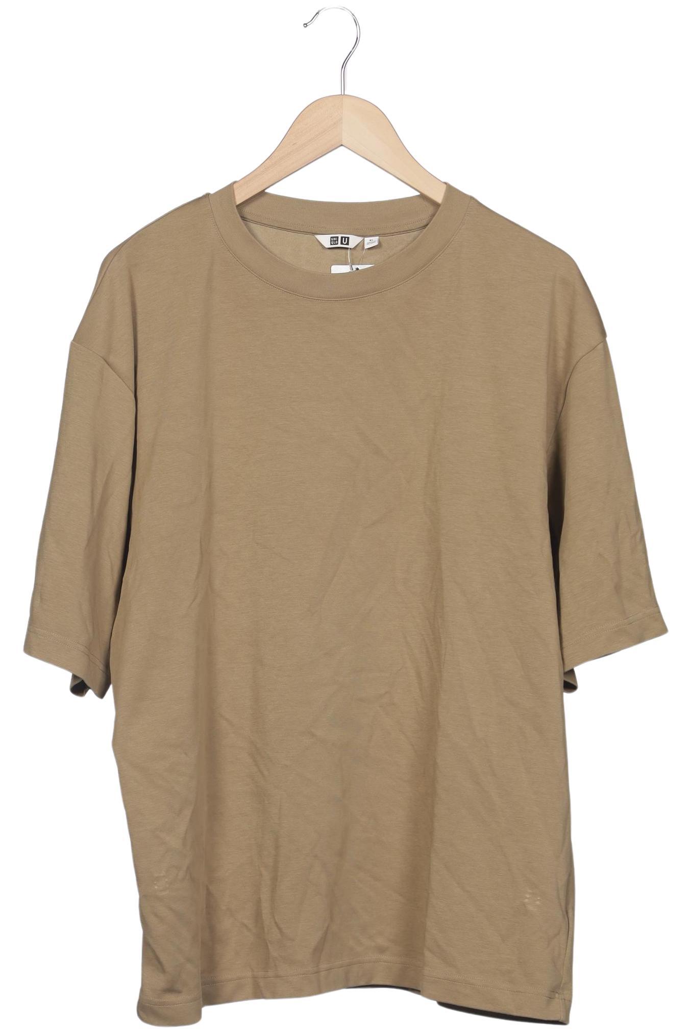 

uniqlo Herren T-Shirt, beige, Gr. 54