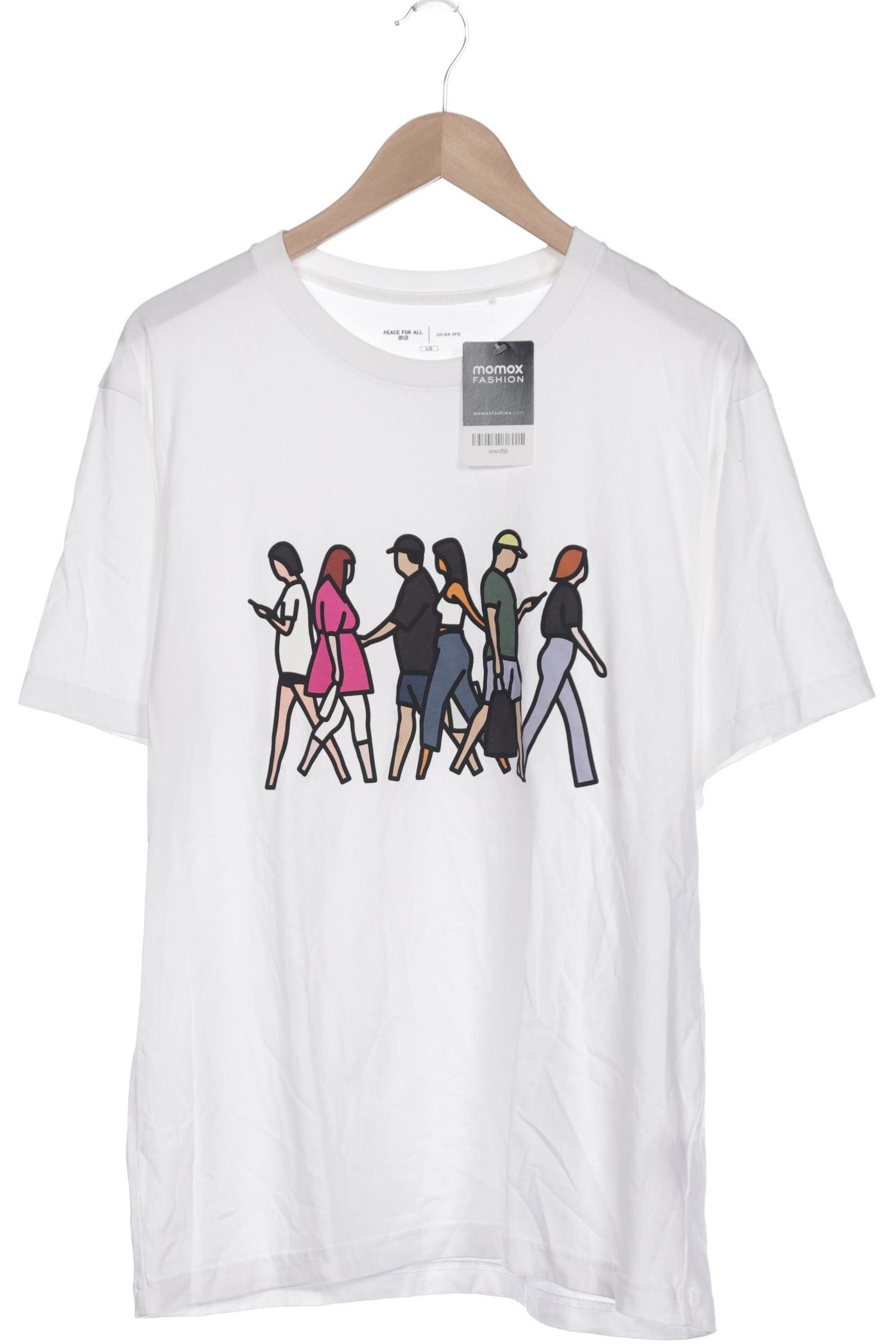 

uniqlo Herren T-Shirt, weiß, Gr. 52