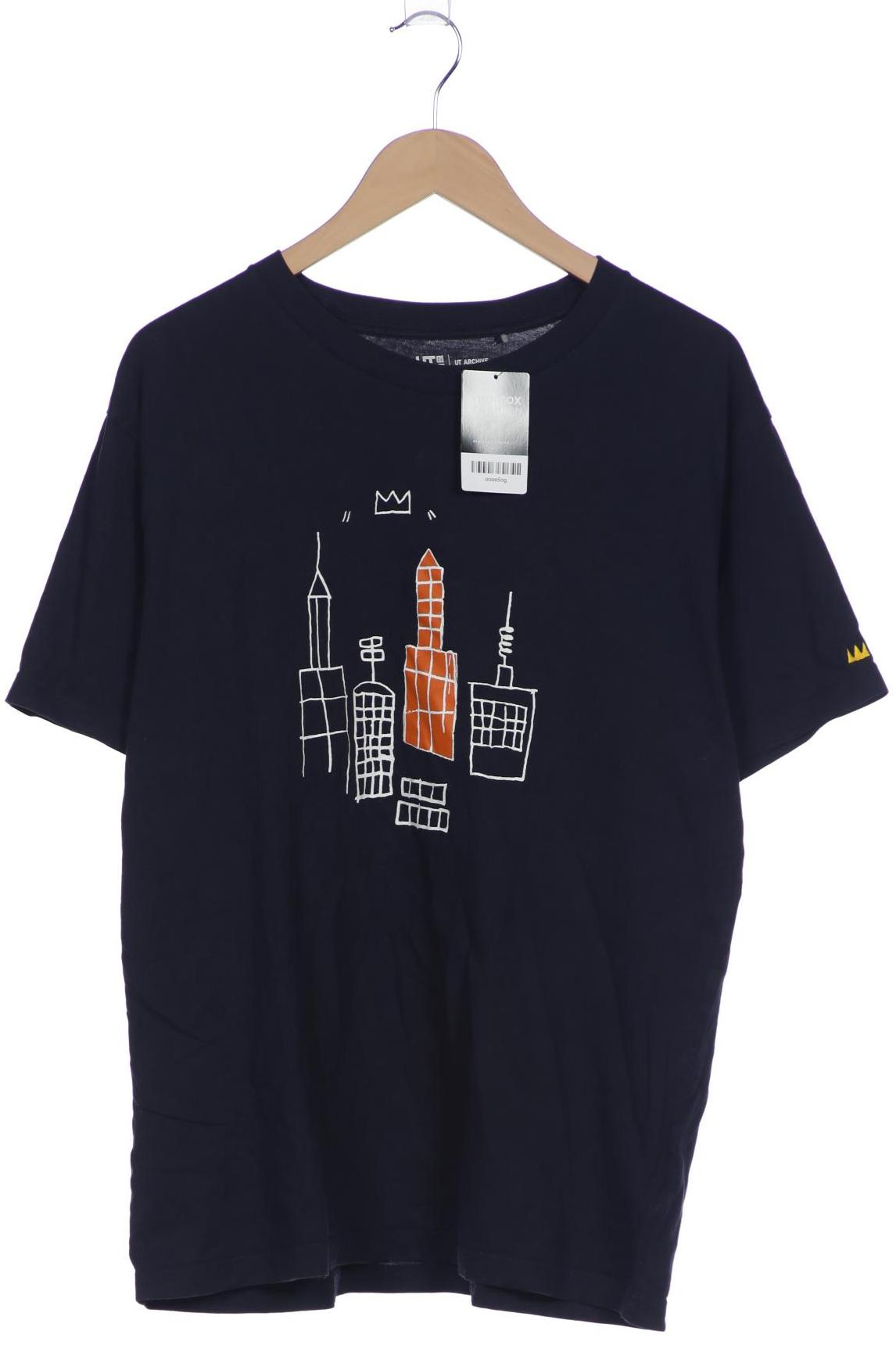 

uniqlo Herren T-Shirt, marineblau, Gr. 54