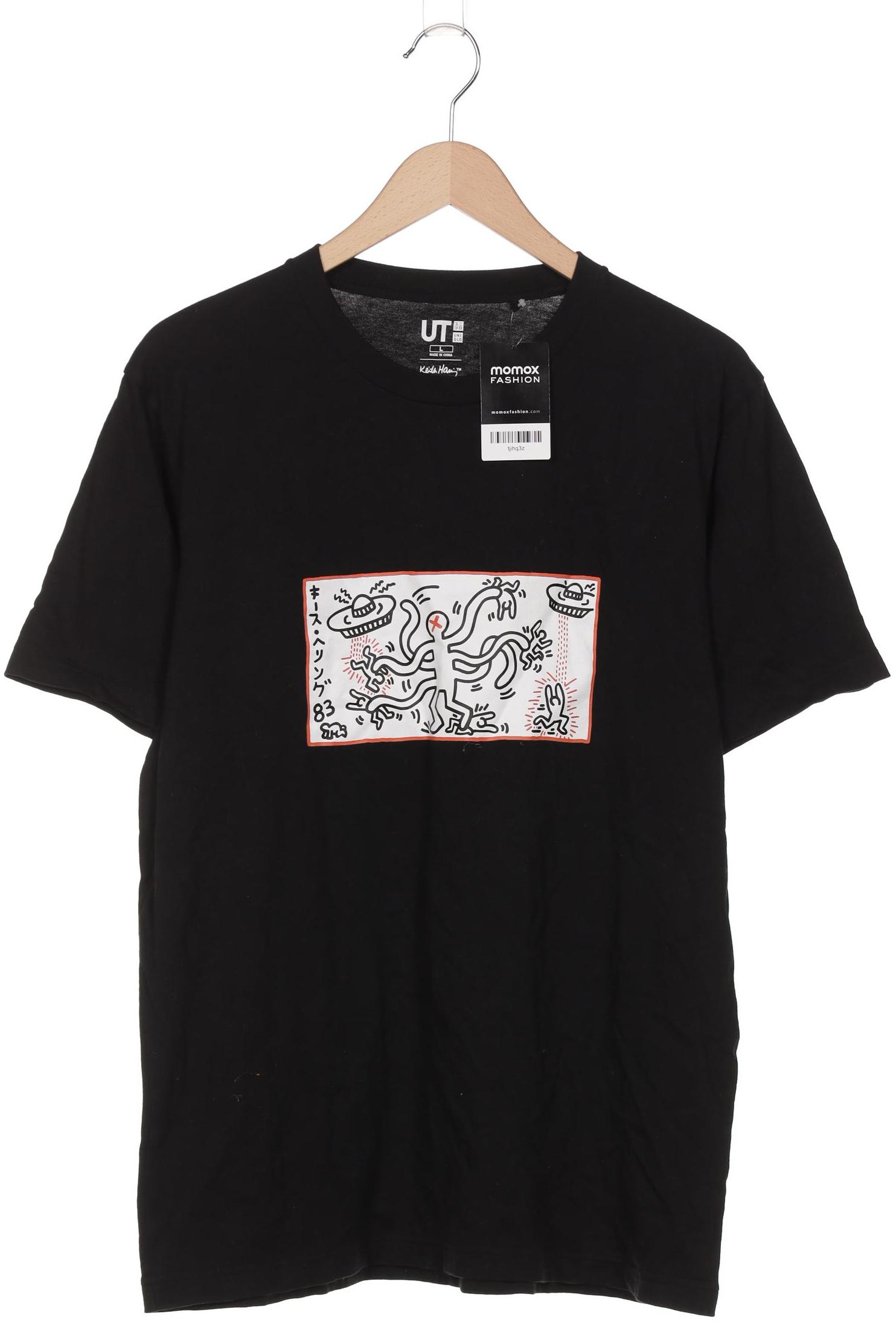 

uniqlo Herren T-Shirt, schwarz, Gr. 52
