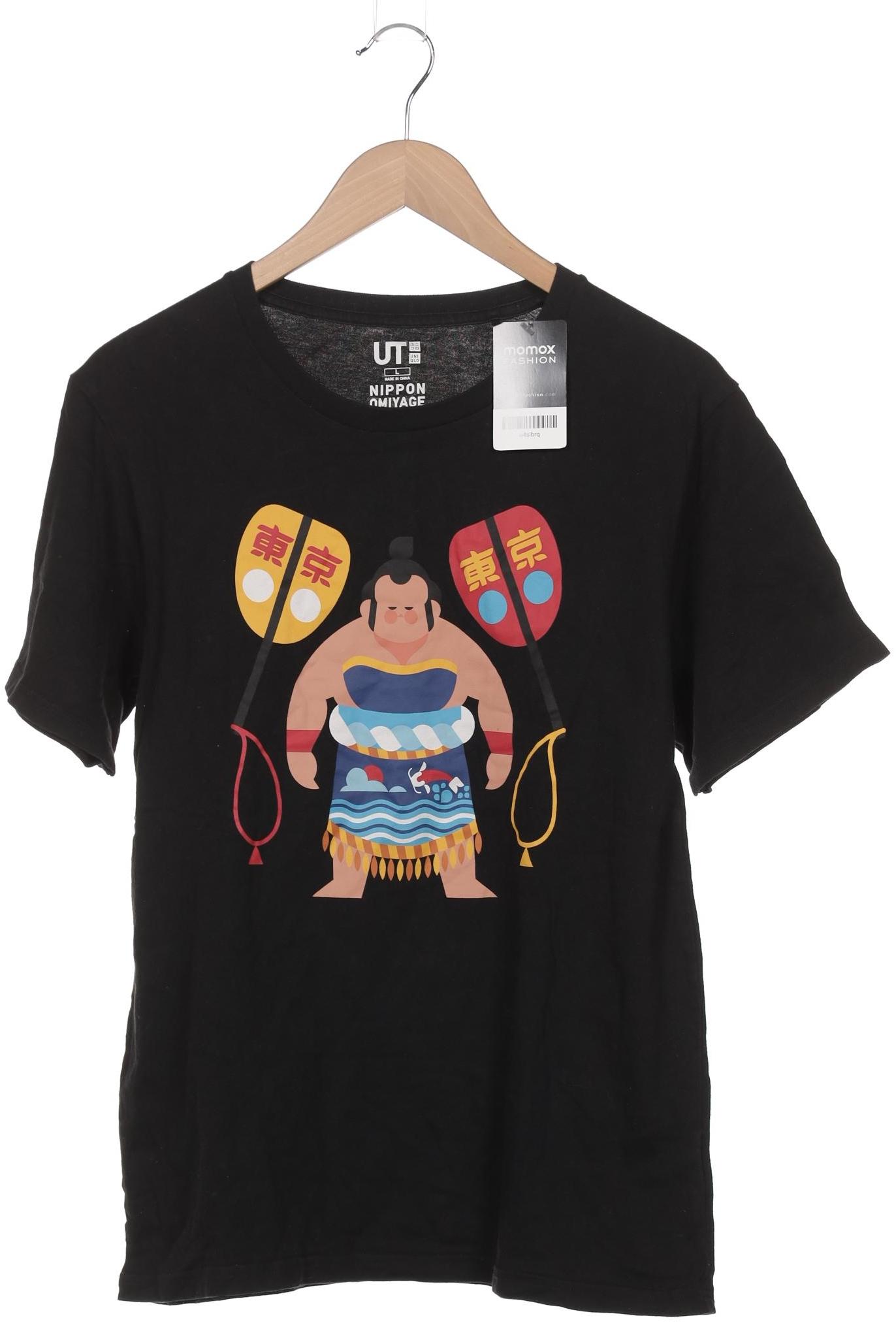 

uniqlo Herren T-Shirt, schwarz, Gr. 52
