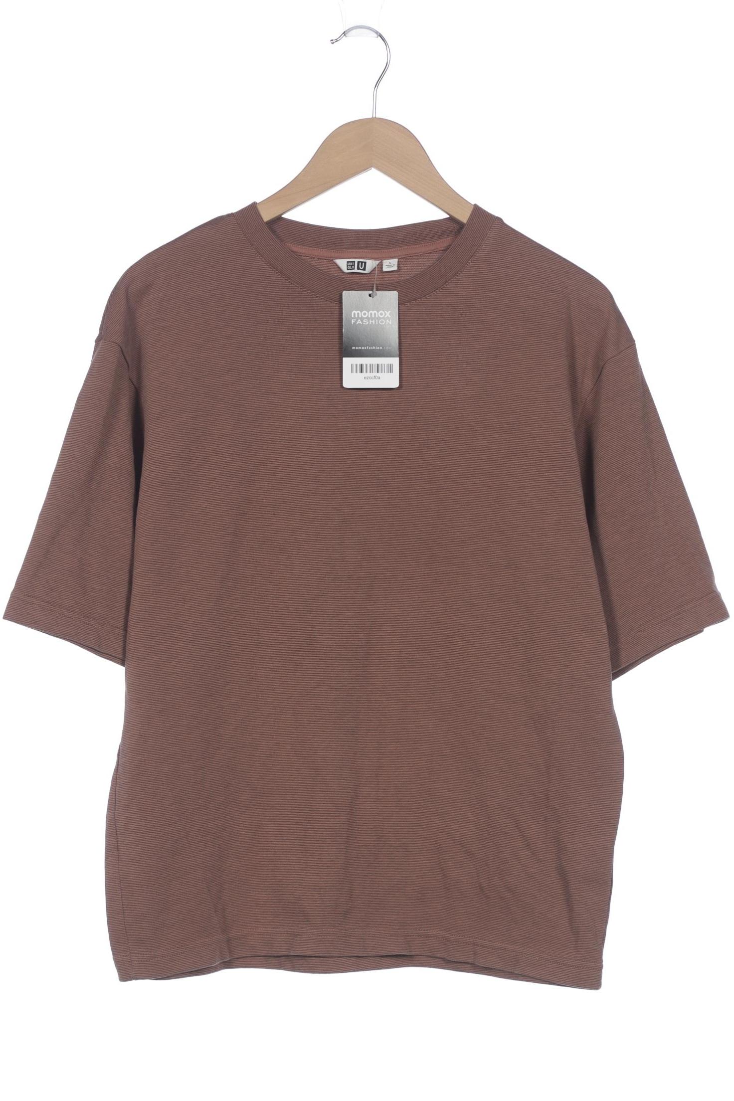 

uniqlo Herren T-Shirt, braun, Gr. 52