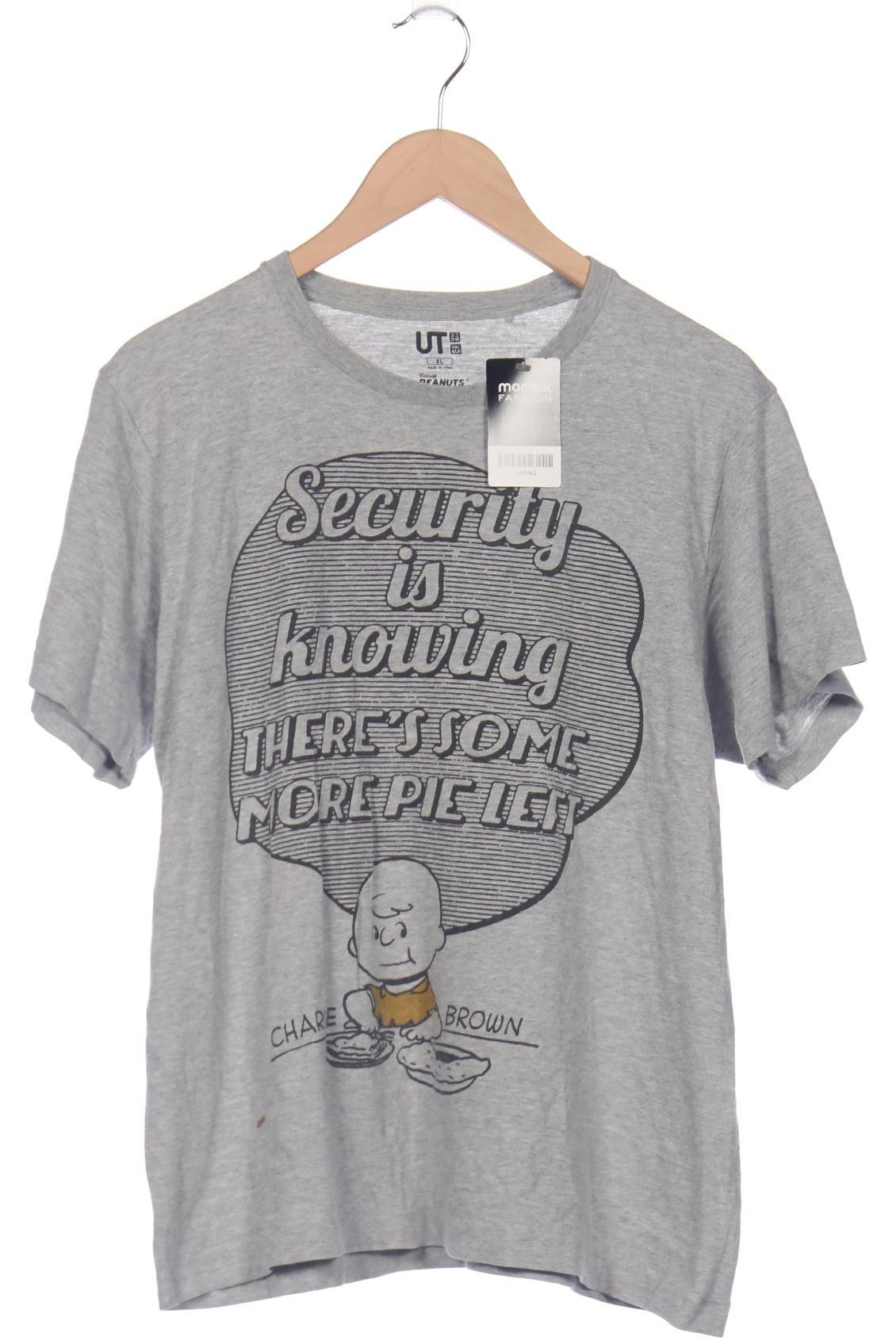 

uniqlo Herren T-Shirt, grau, Gr. 54