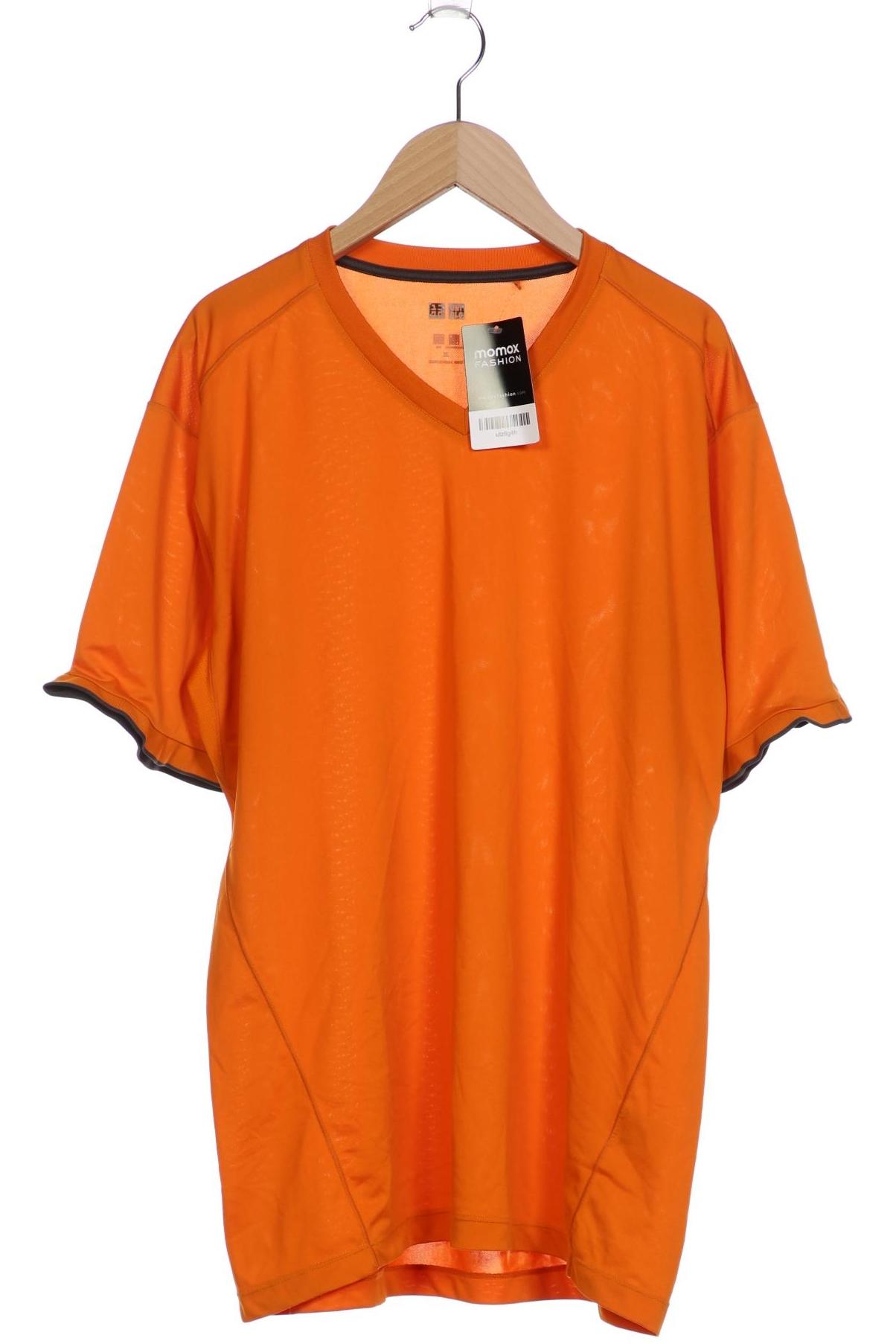 

uniqlo Herren T-Shirt, orange, Gr. 54