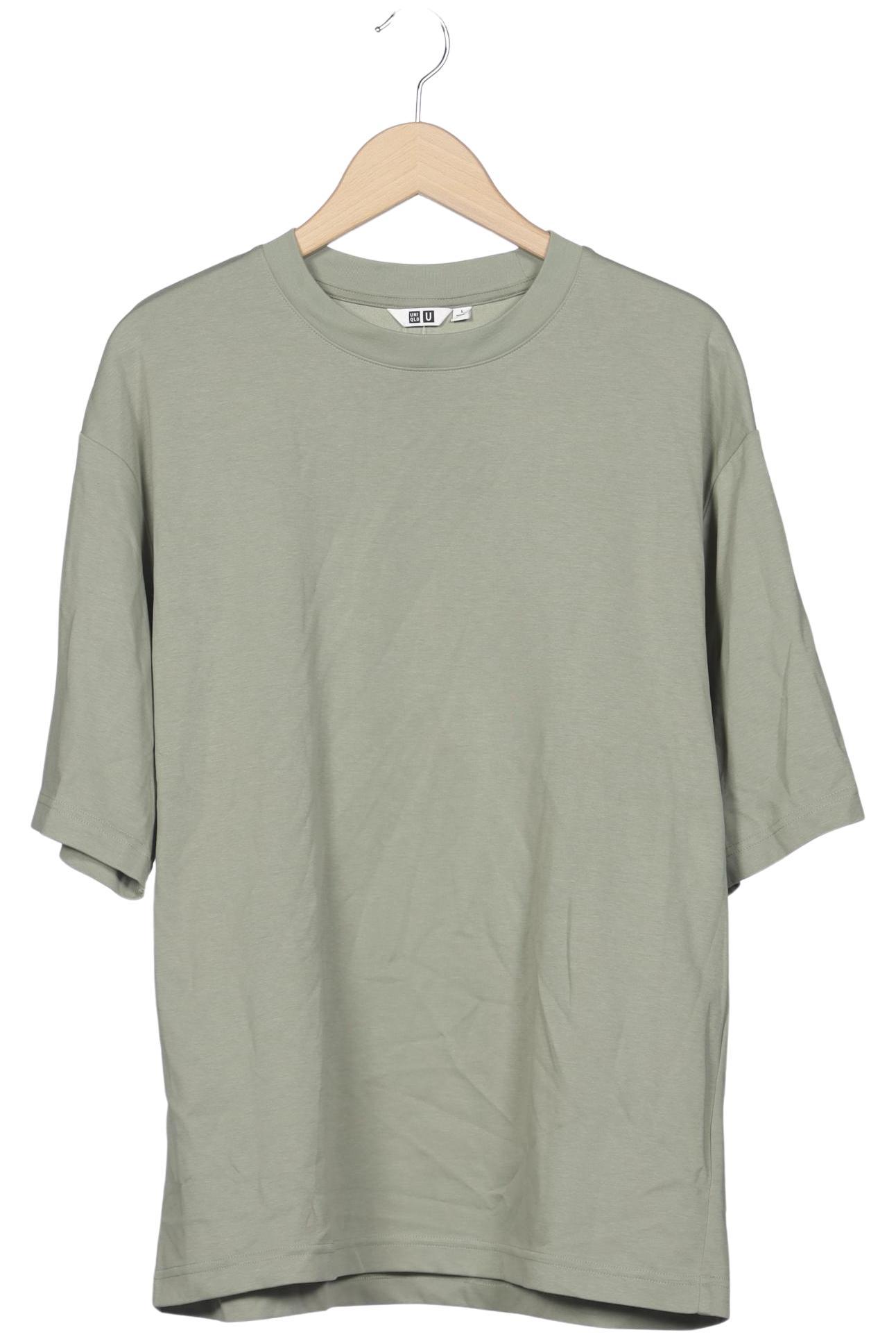 

uniqlo Herren T-Shirt, hellgrün, Gr. 52