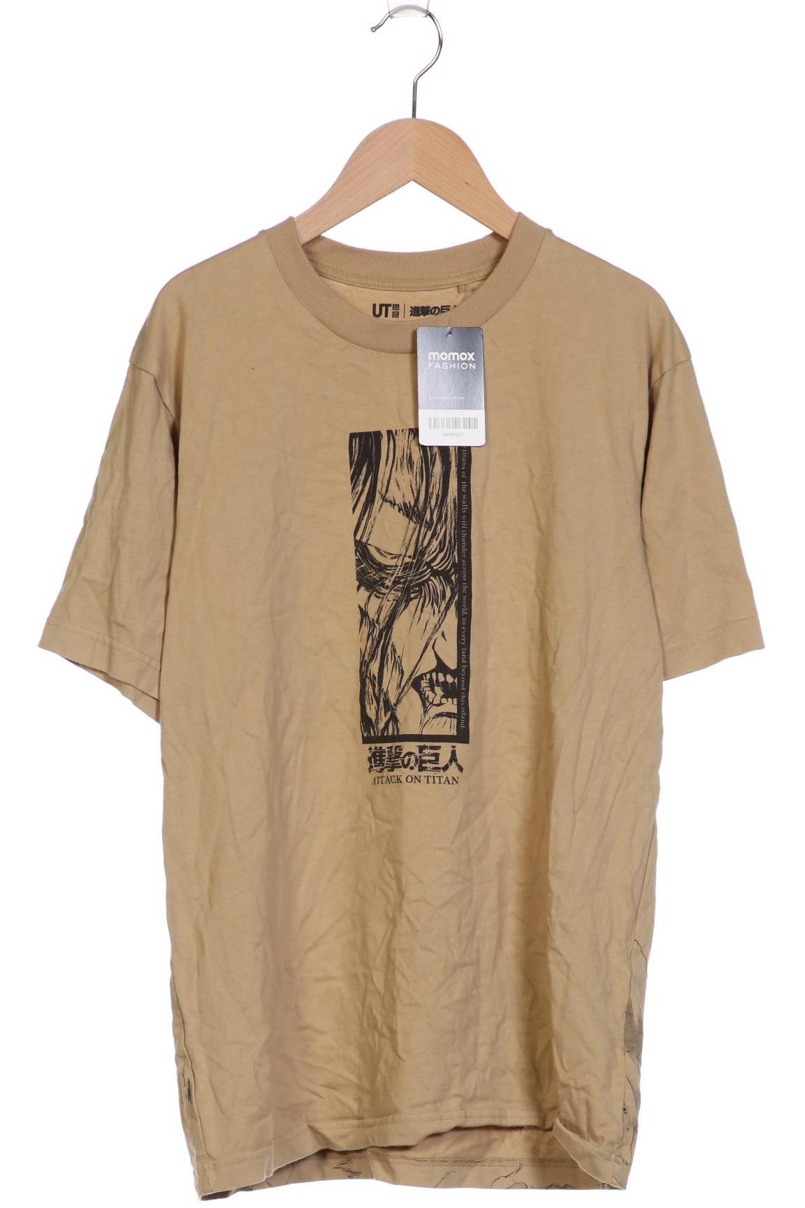 

uniqlo Herren T-Shirt, braun, Gr. 48