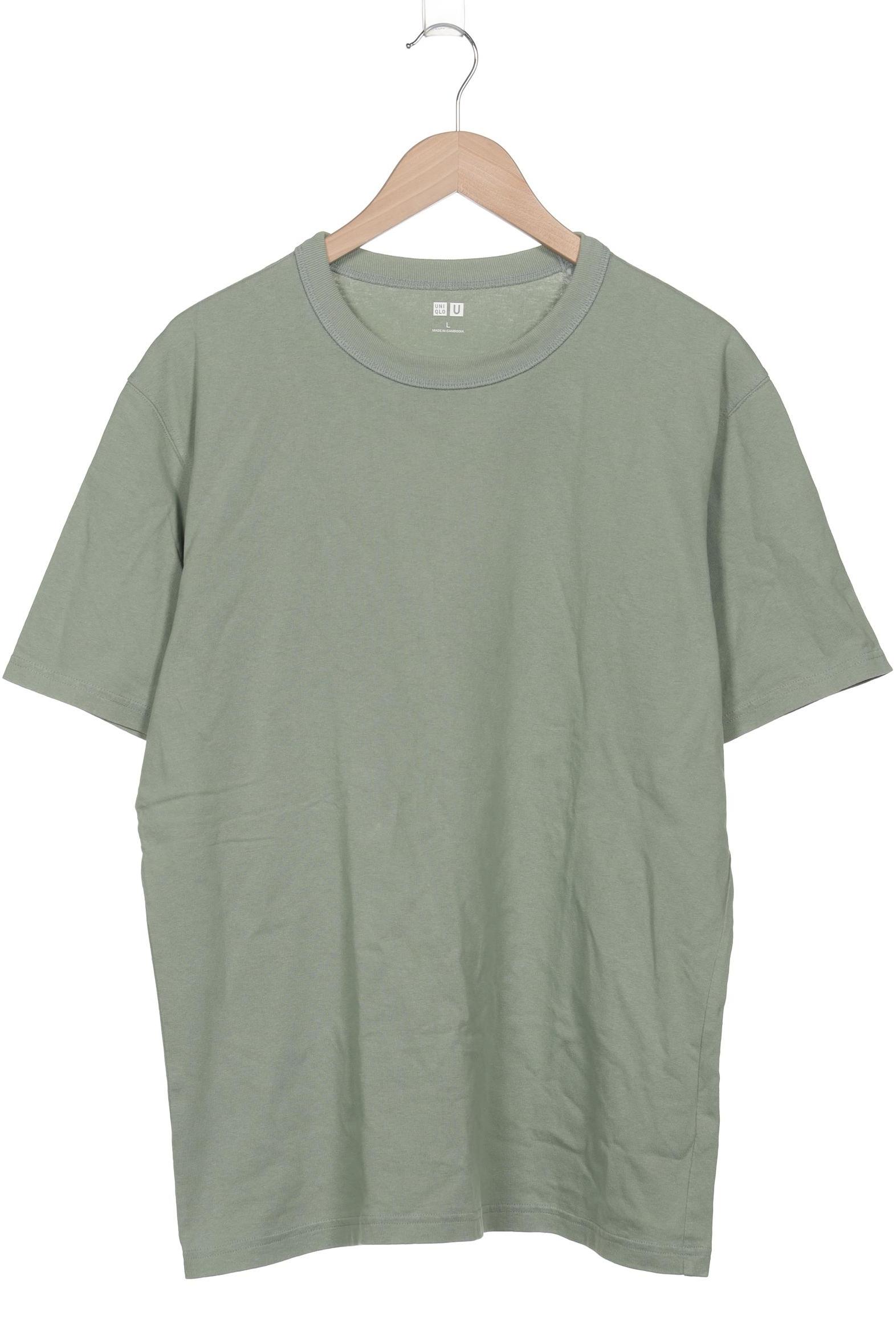 

uniqlo Herren T-Shirt, grün, Gr. 52