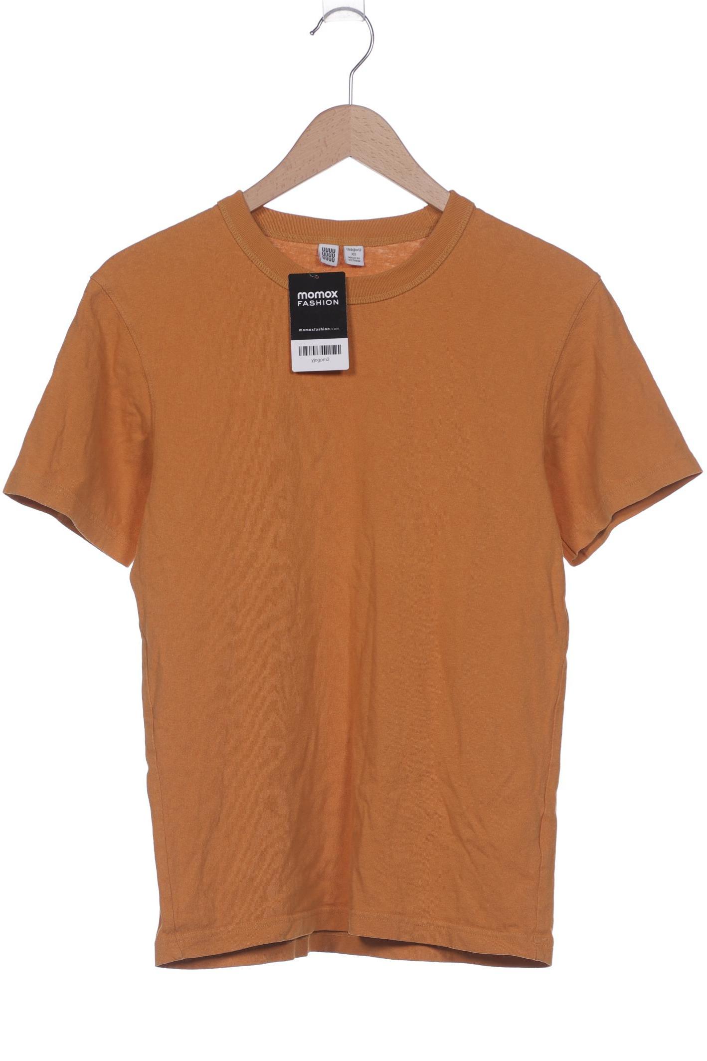 

uniqlo Herren T-Shirt, orange, Gr. 44