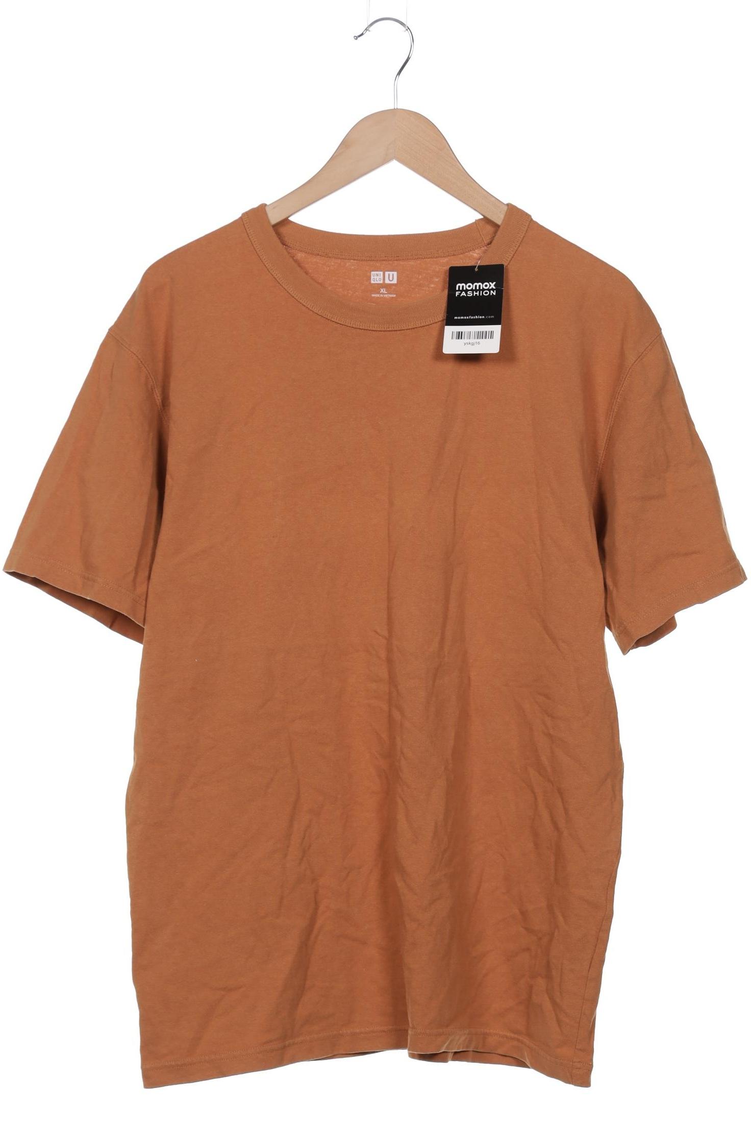

uniqlo Herren T-Shirt, braun, Gr. 54
