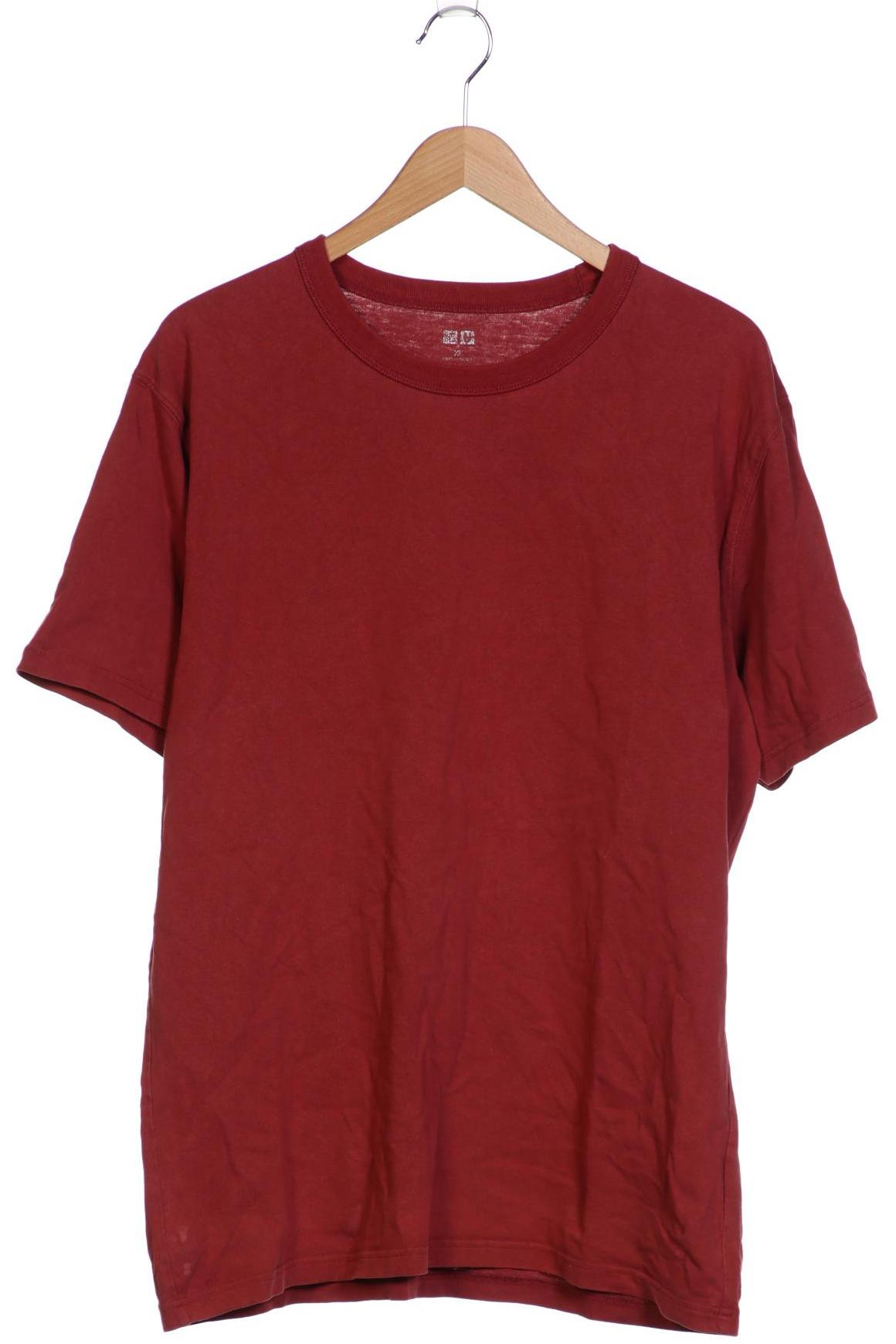 

uniqlo Herren T-Shirt, bordeaux, Gr. 54