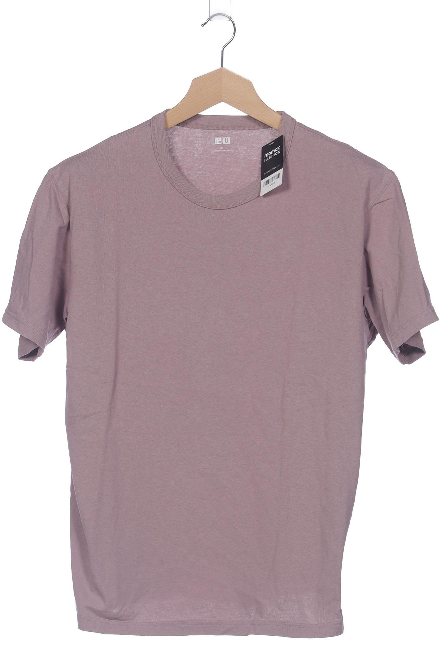 

uniqlo Herren T-Shirt, pink, Gr. 54