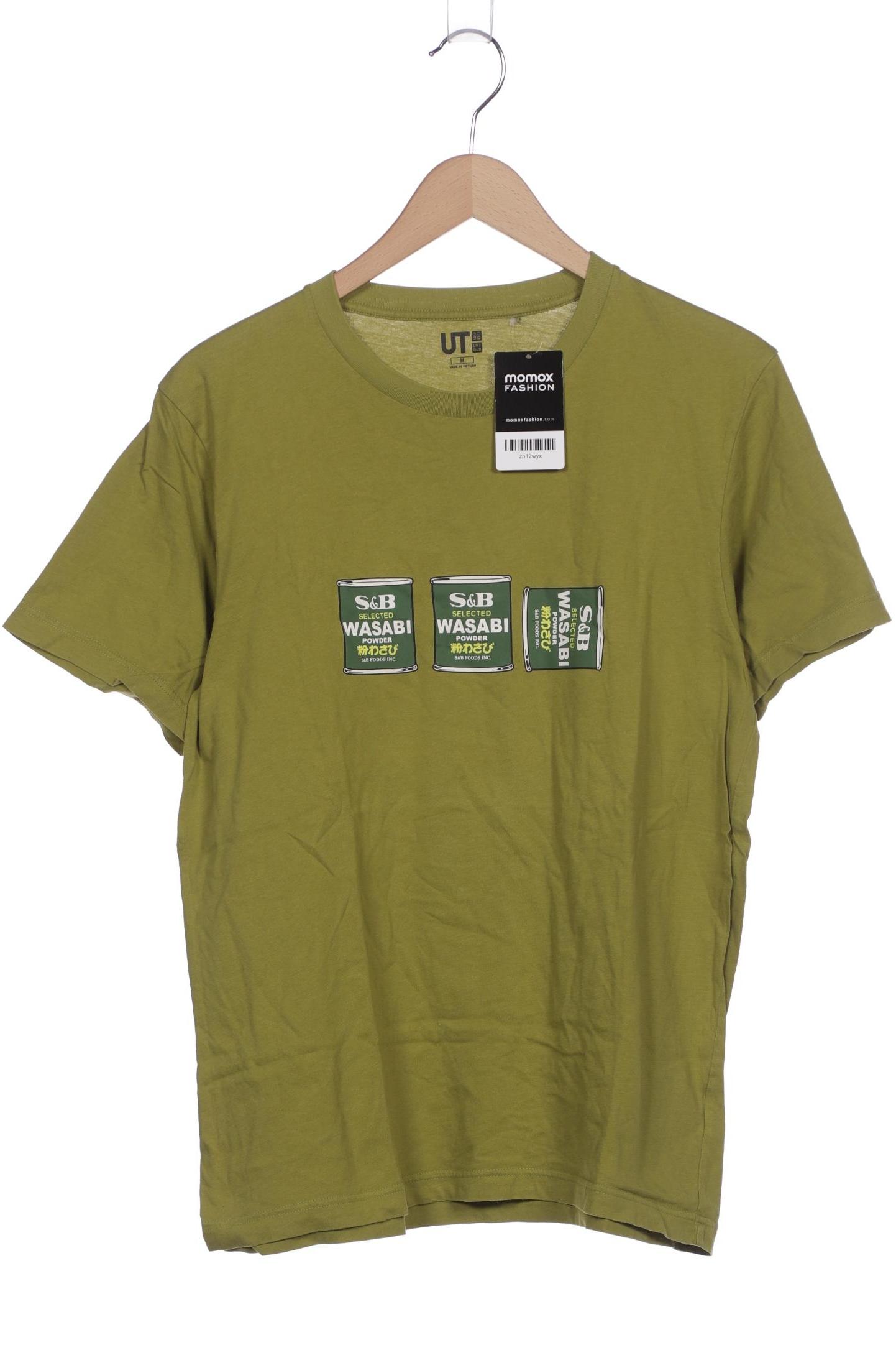 

uniqlo Herren T-Shirt, grün, Gr. 48