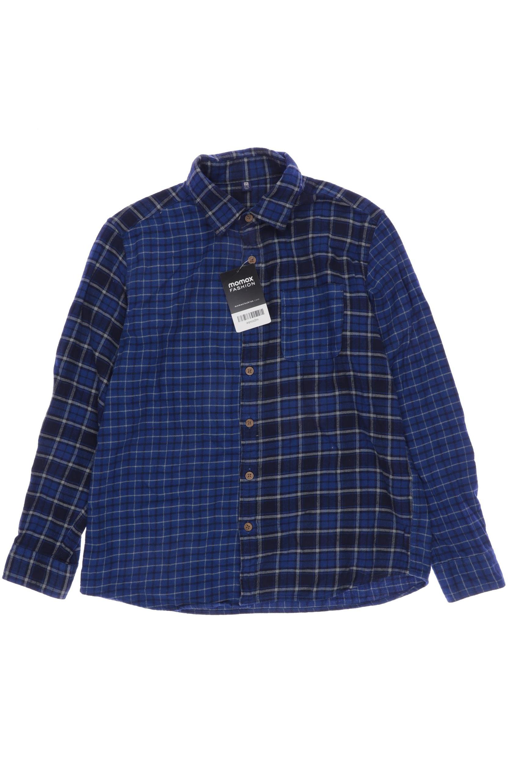 

uniqlo Herren Hemd, blau, Gr. 152