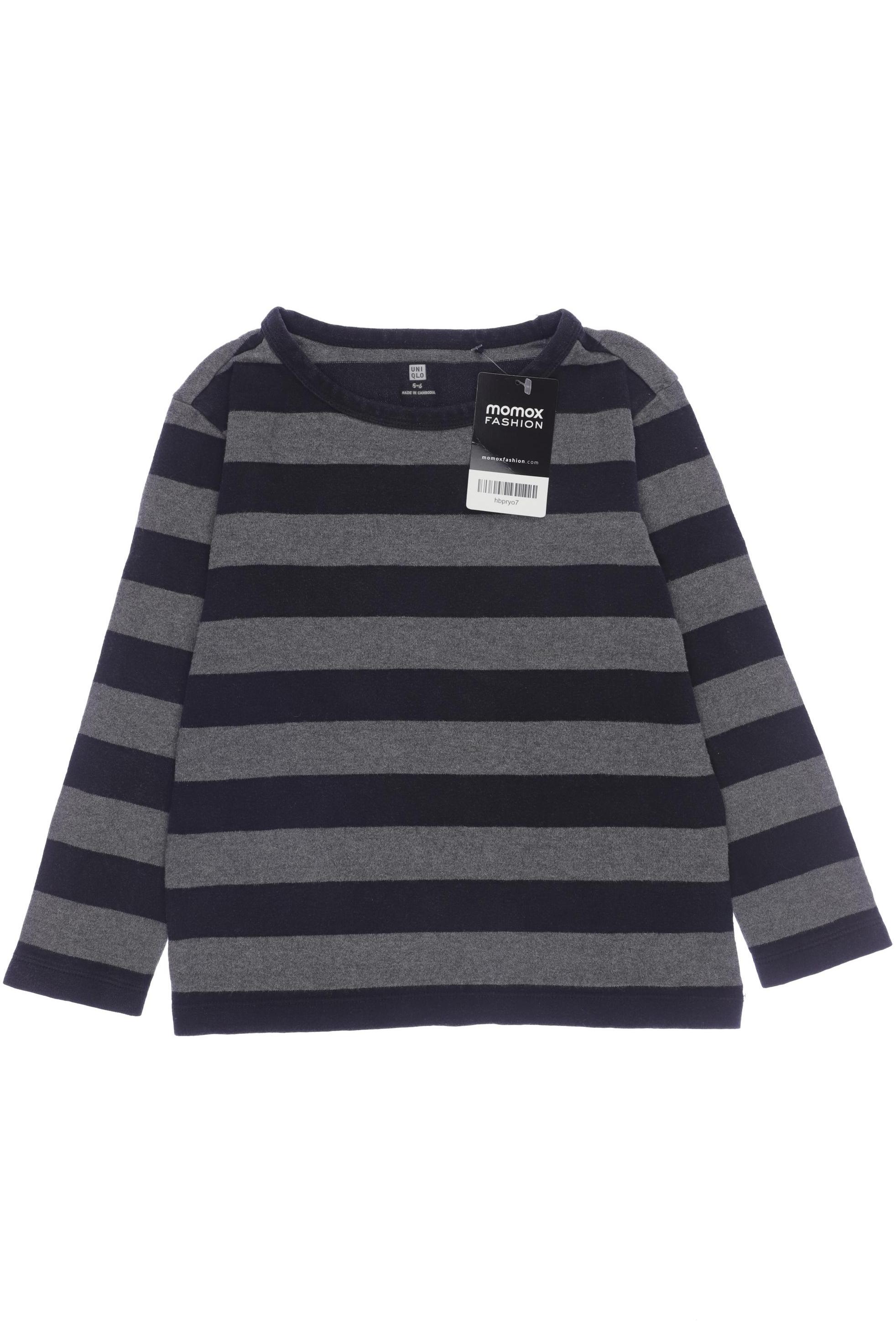 

uniqlo Jungen Langarmshirt, schwarz