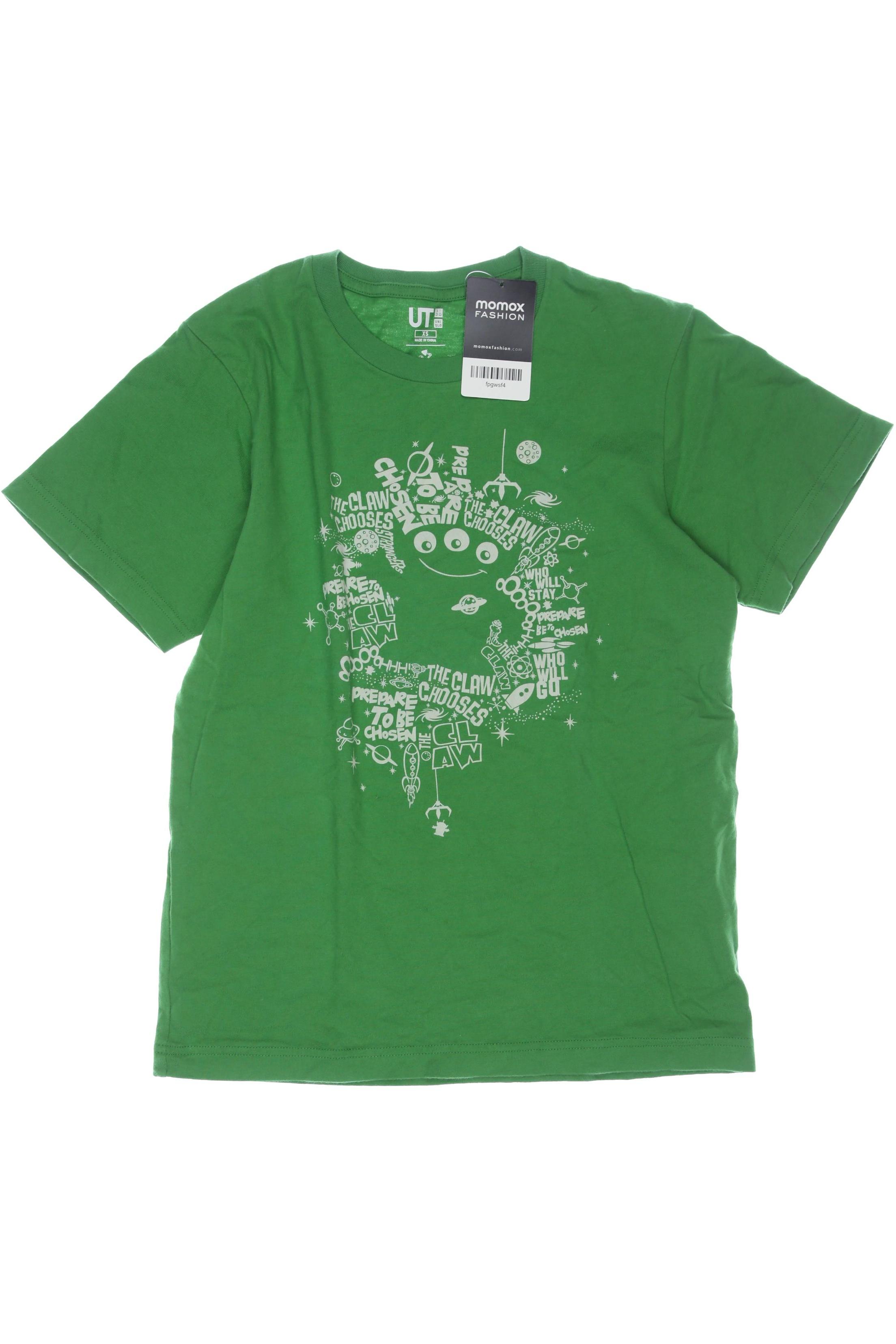 

uniqlo Herren T-Shirt, grün, Gr. 122