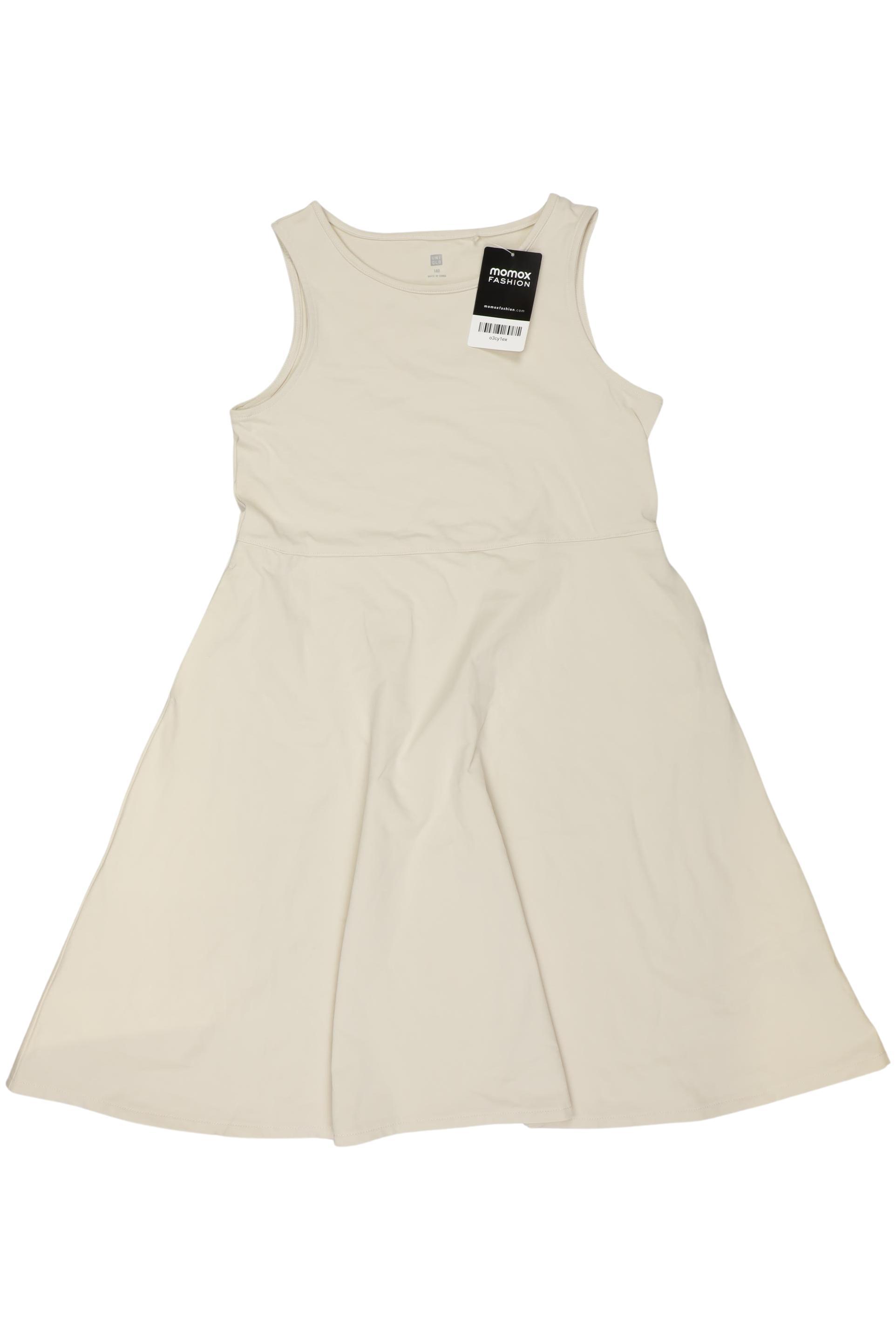 

uniqlo Mädchen Kleid, beige, Gr. 140