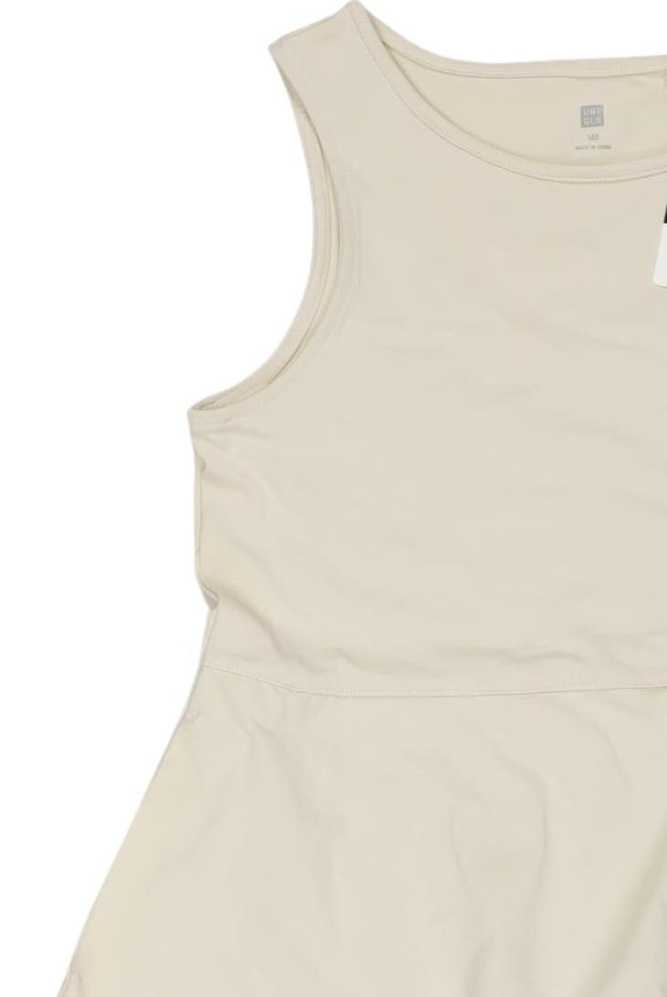 Thumbnail - uniqlo Mädchen Kleid, beige, Gr. 140