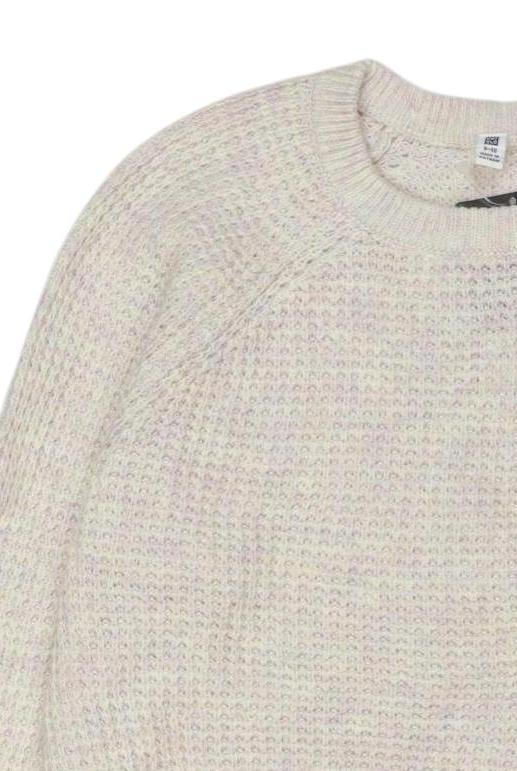 Thumbnail - uniqlo Mädchen Pullover, cremeweiß, Gr. 140