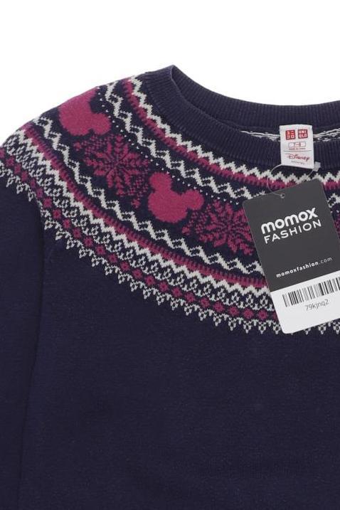 Thumbnail - uniqlo Mädchen Pullover, marineblau, Gr. 122
