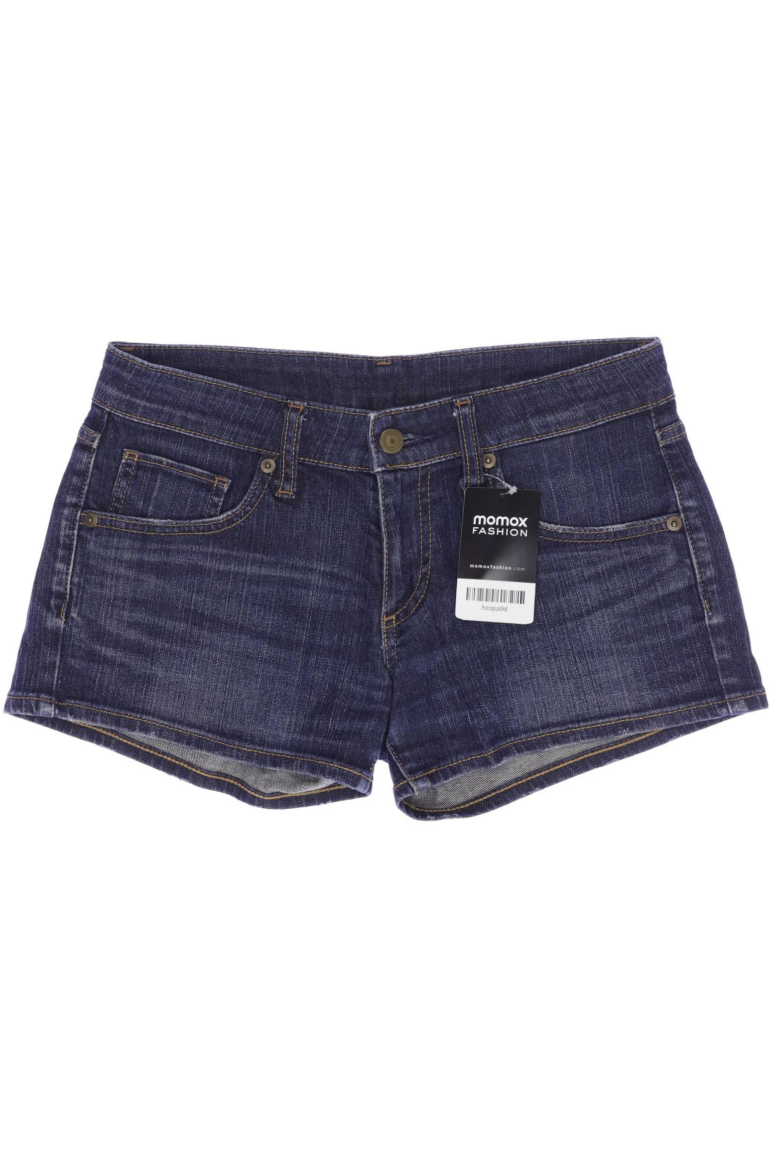 

uniqlo Damen Shorts, blau, Gr. 152
