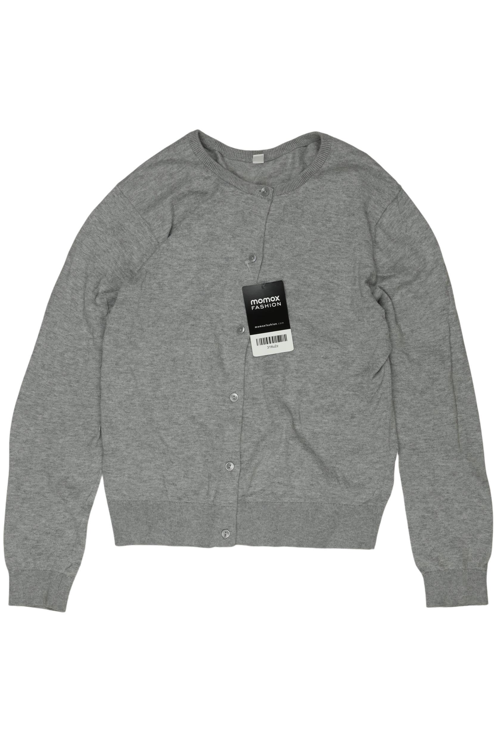 

uniqlo Mädchen Strickjacke, grau, Gr. 152